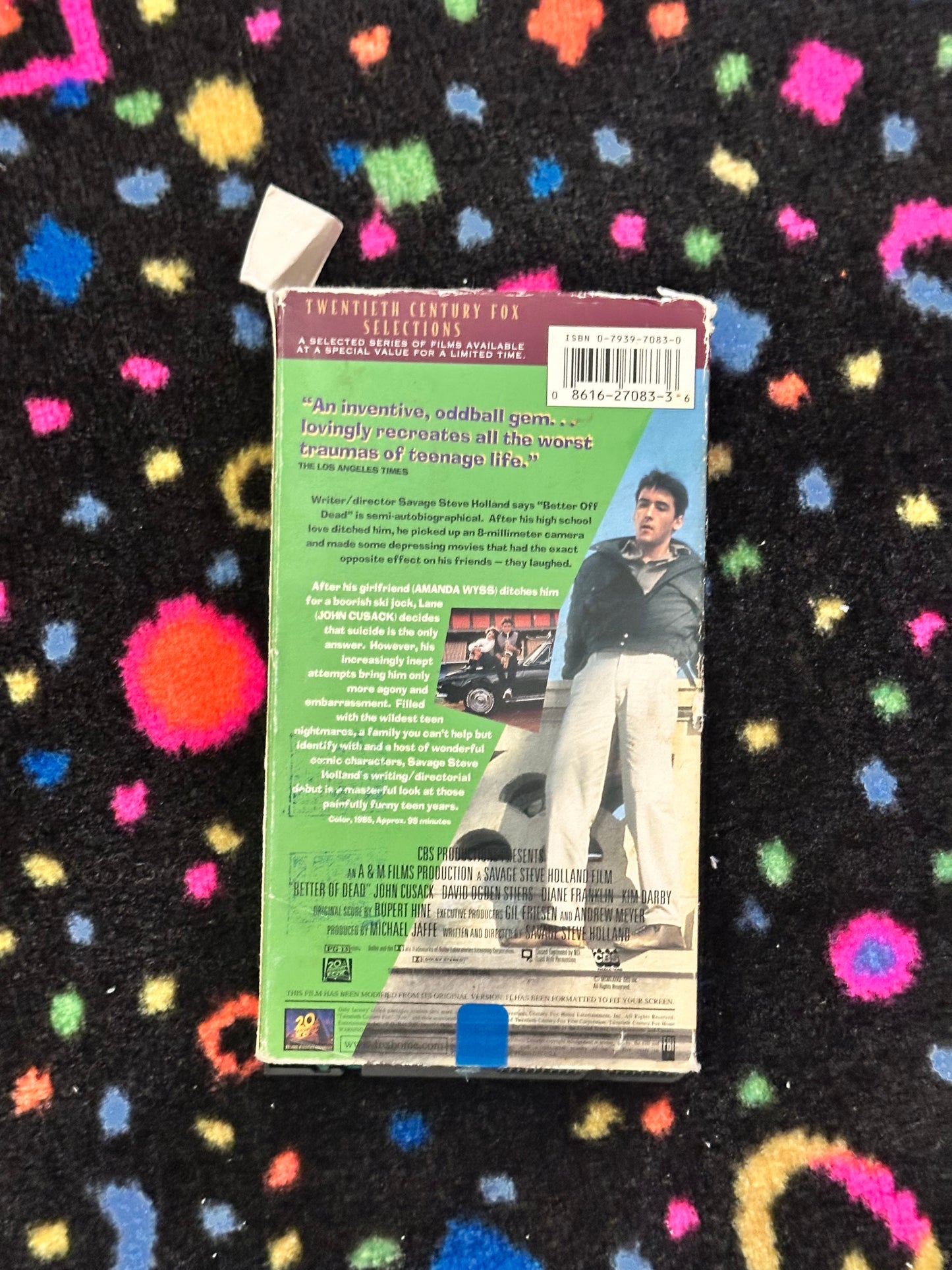 Better Off Dead vhs
