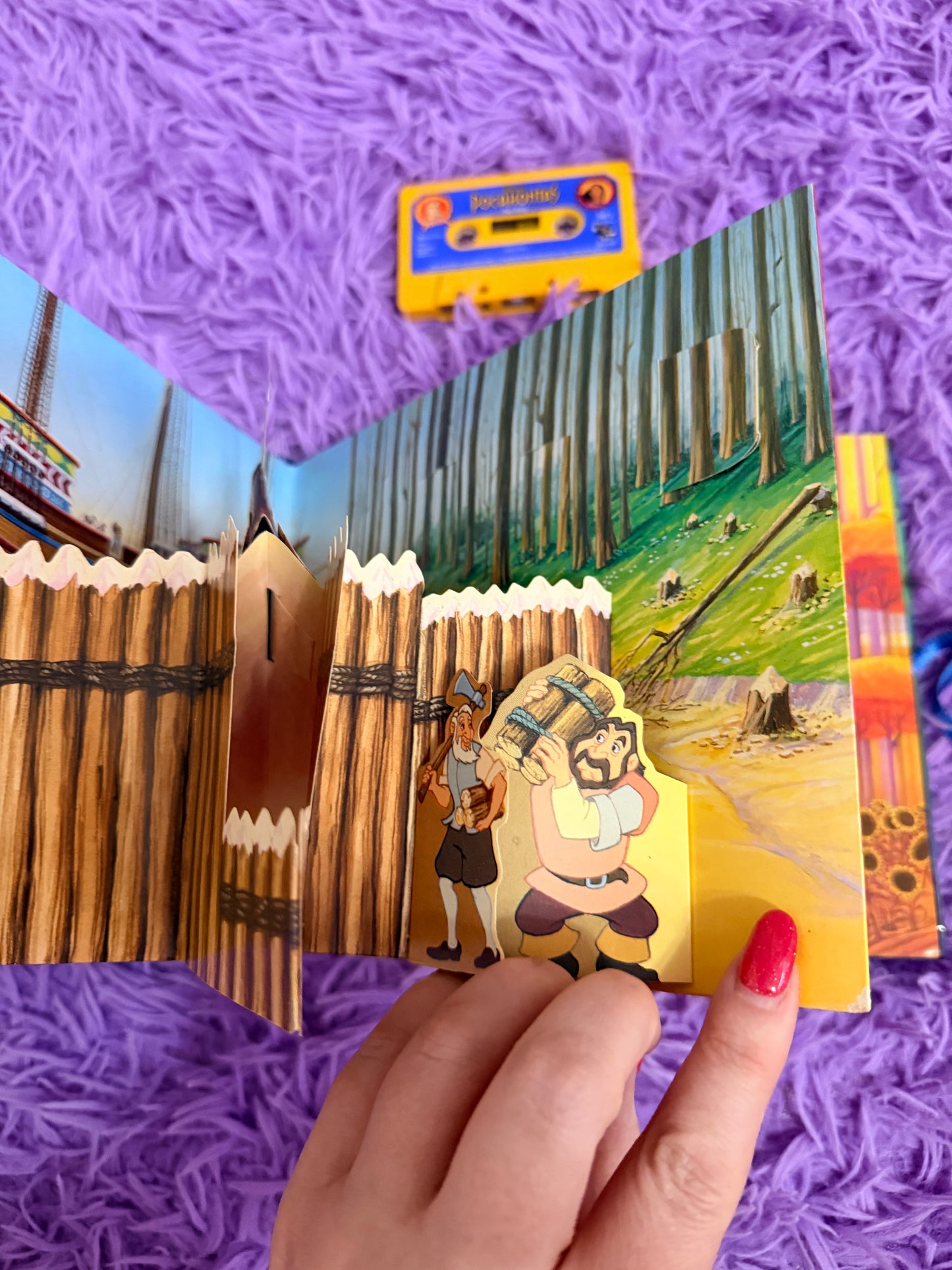 Pocahontas play along pop up book and cassette