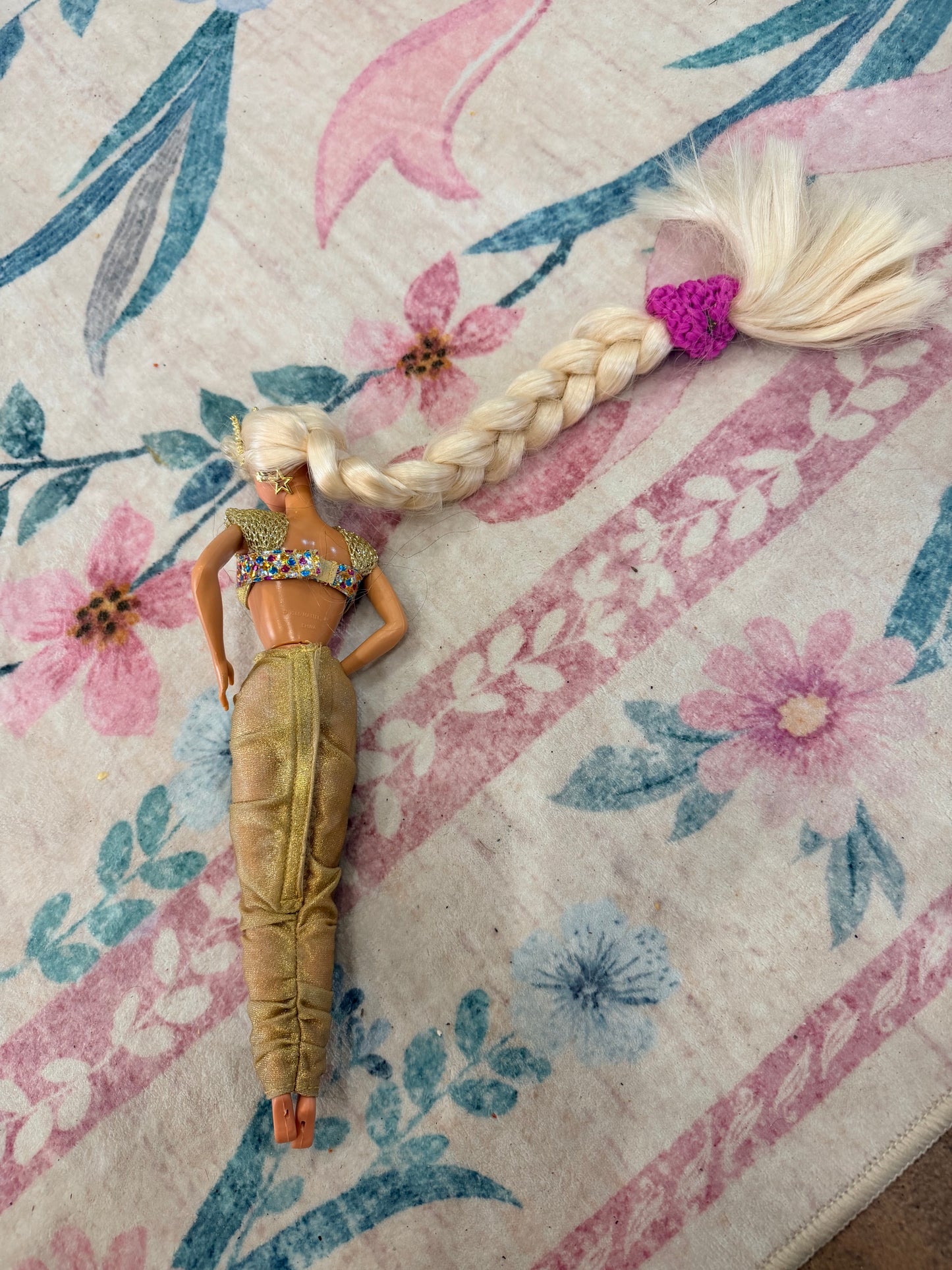 1995 Mattel Jewel Hair Barbie braid