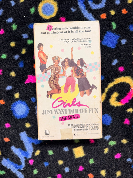 Girls just want to have fun vhs