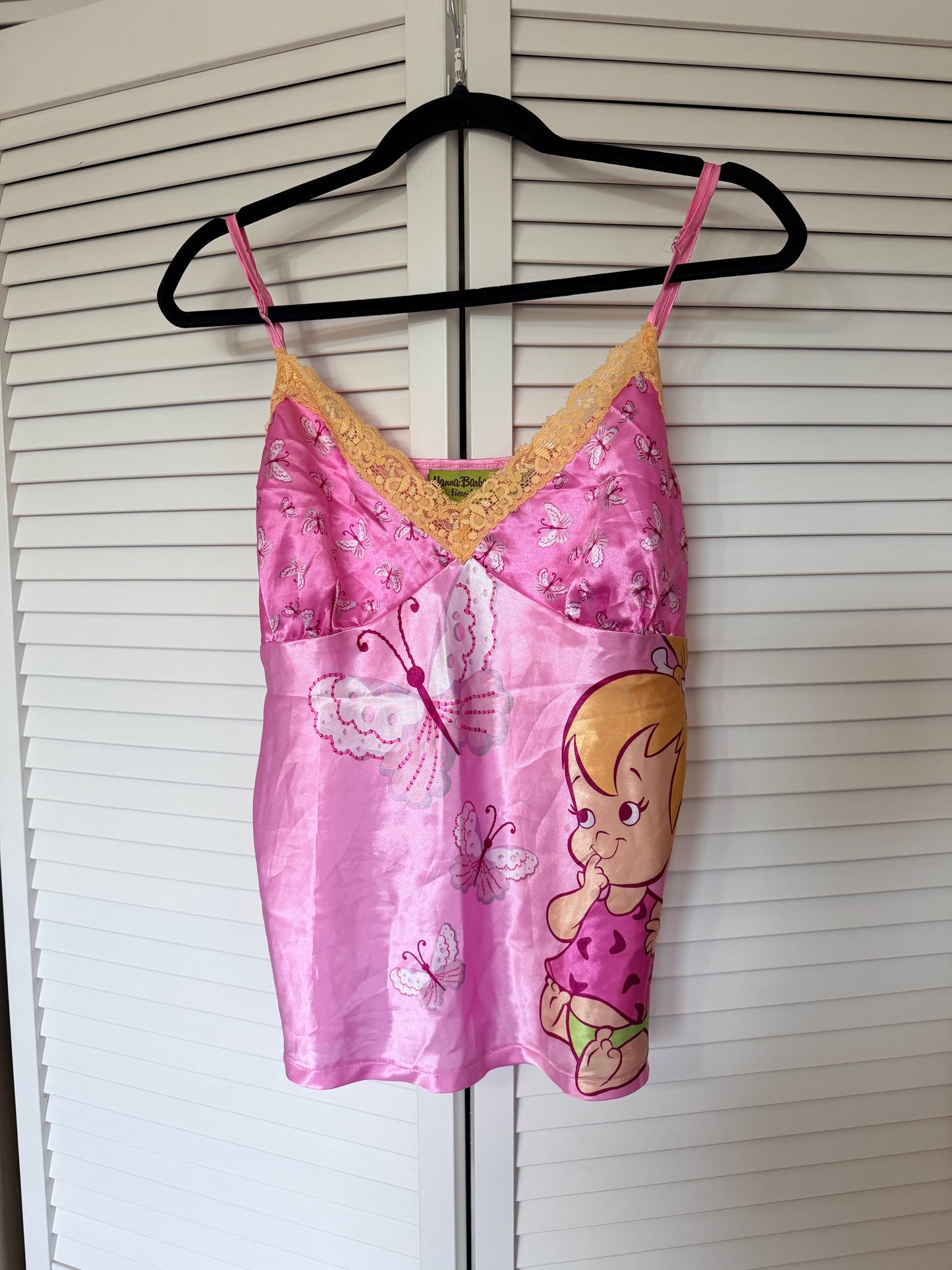 Vintage Flintstones Pebbles top - 1x