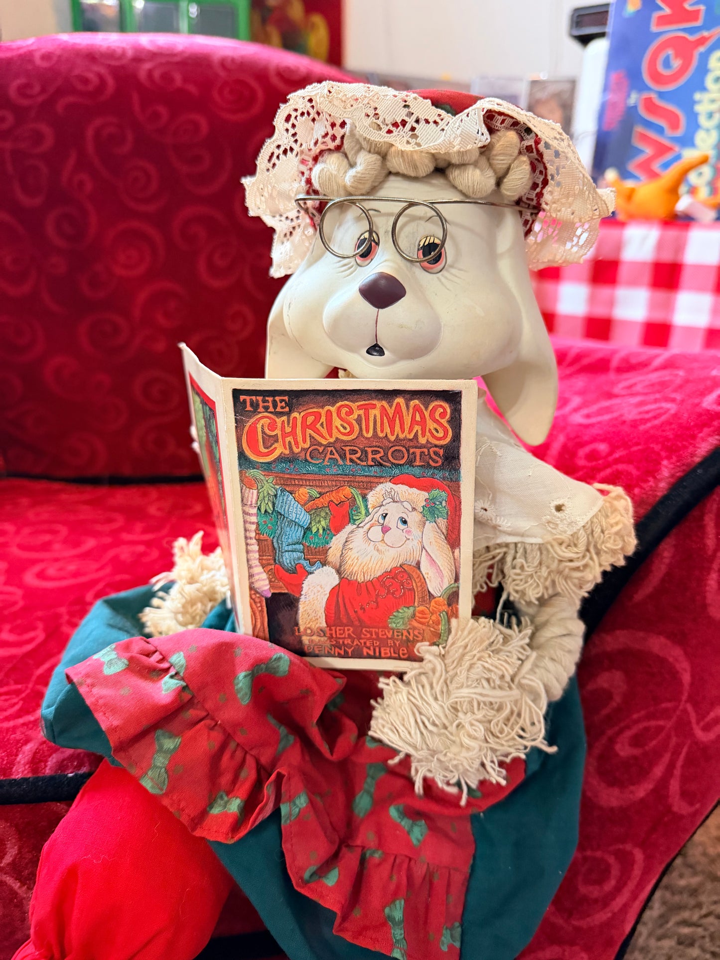 The Christmas Carrots plush figurine