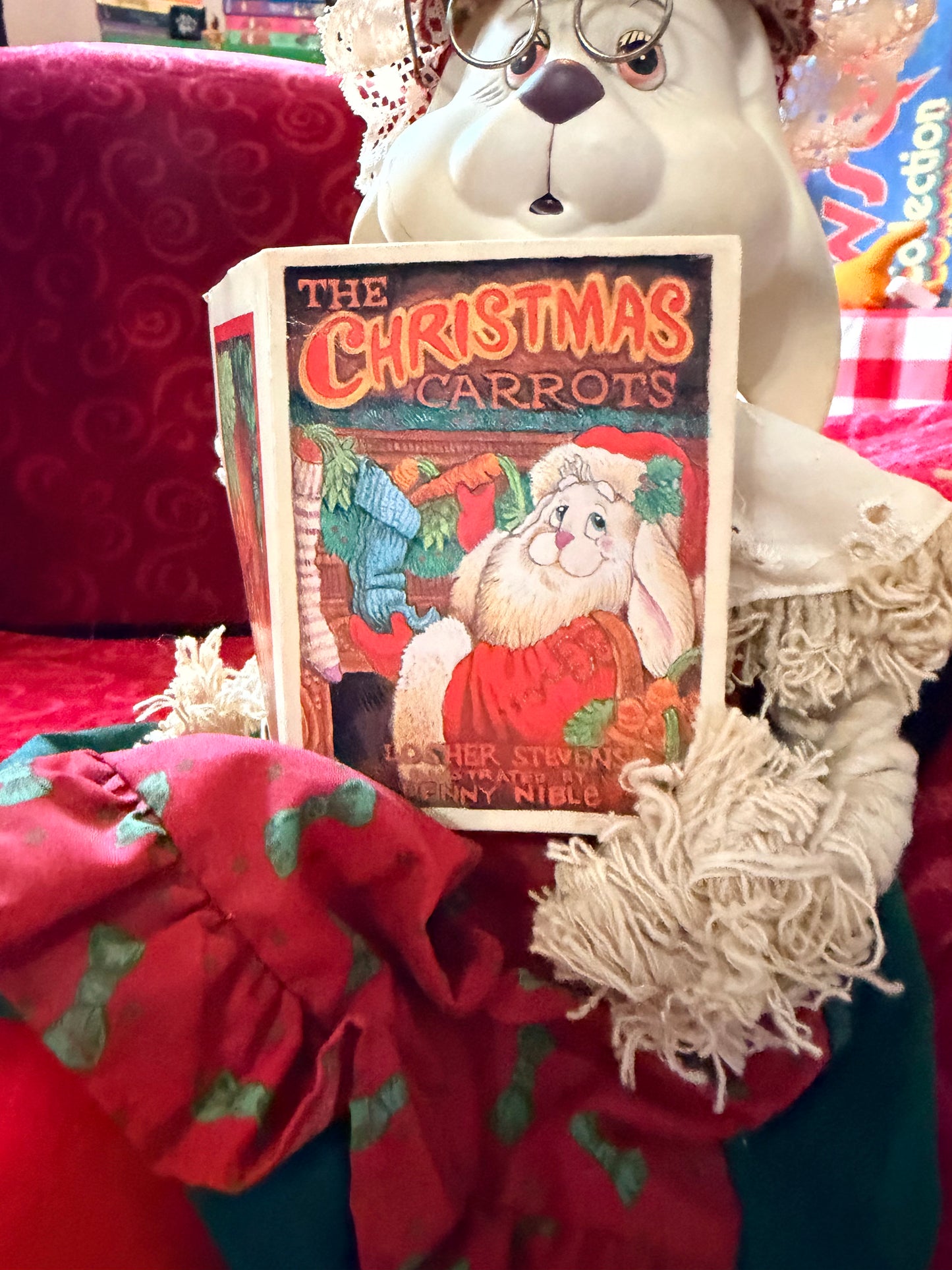 The Christmas Carrots plush figurine