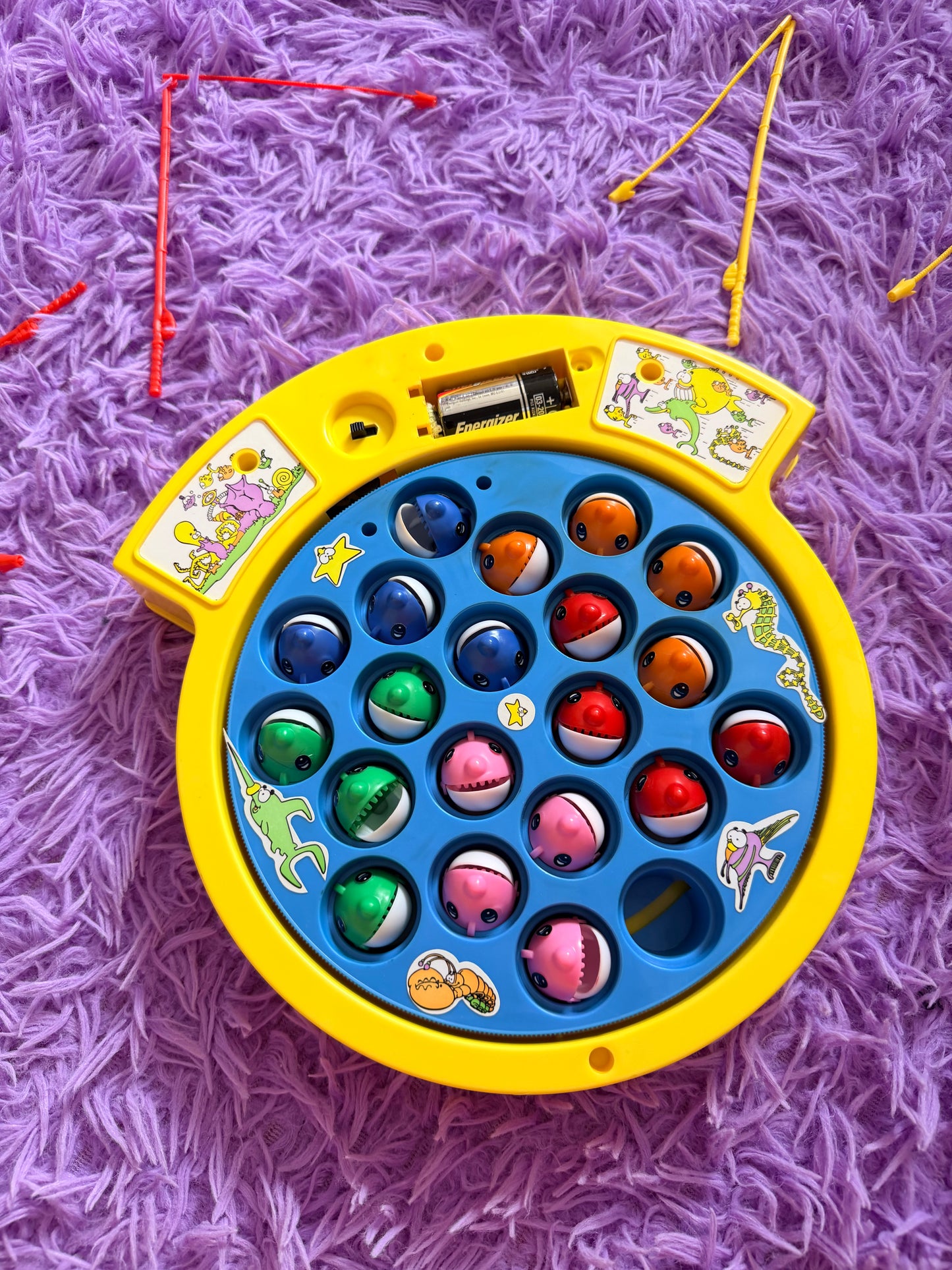 Vintage 1997 lets go fishing game