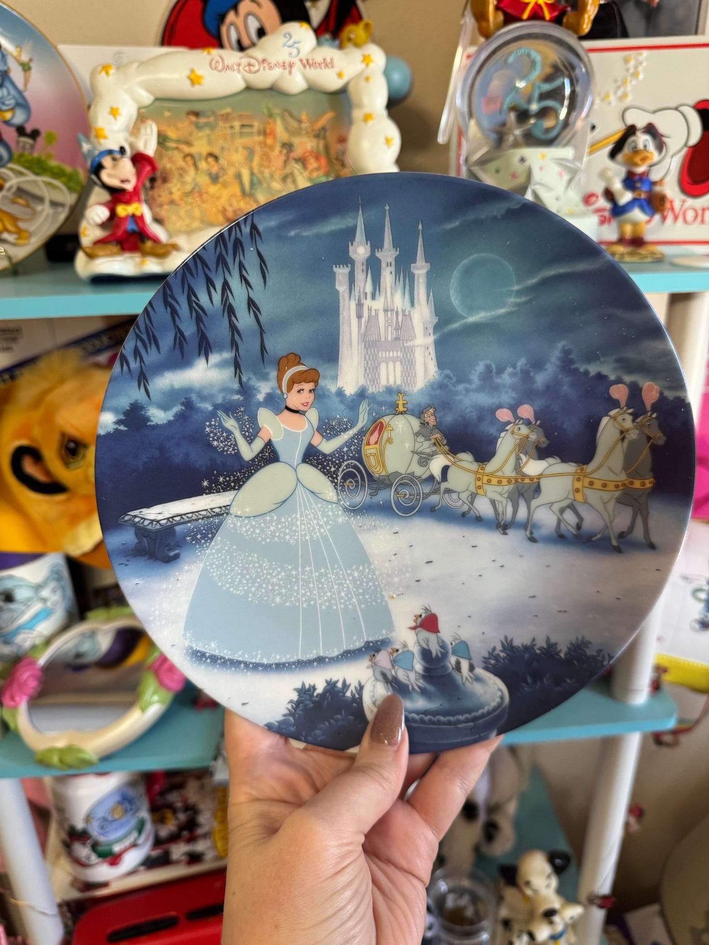 Cinderella treasured moments plate