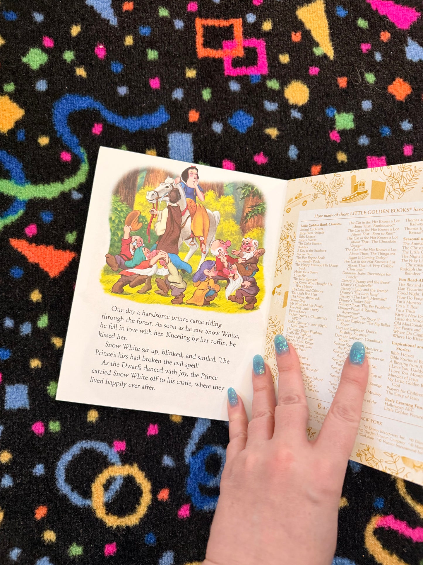 Snow White golden book