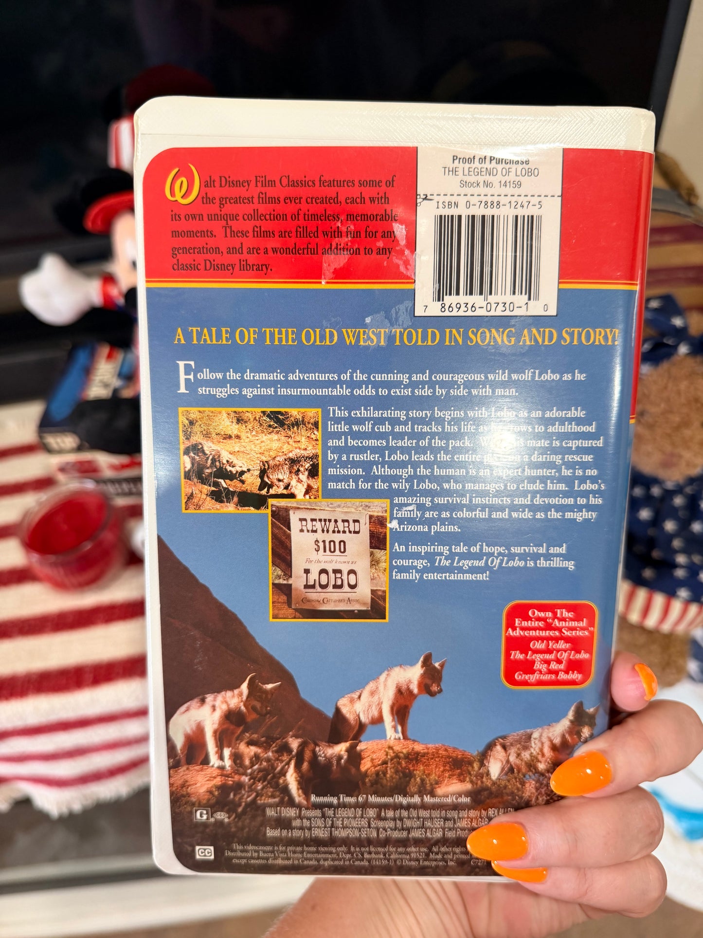 The legend of lobo vhs