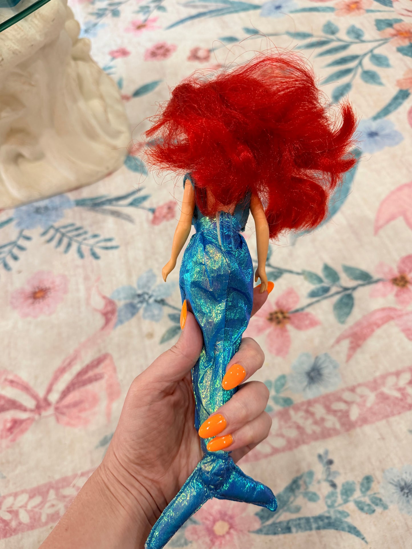 90’s Ariel Barbie with shimmery tail