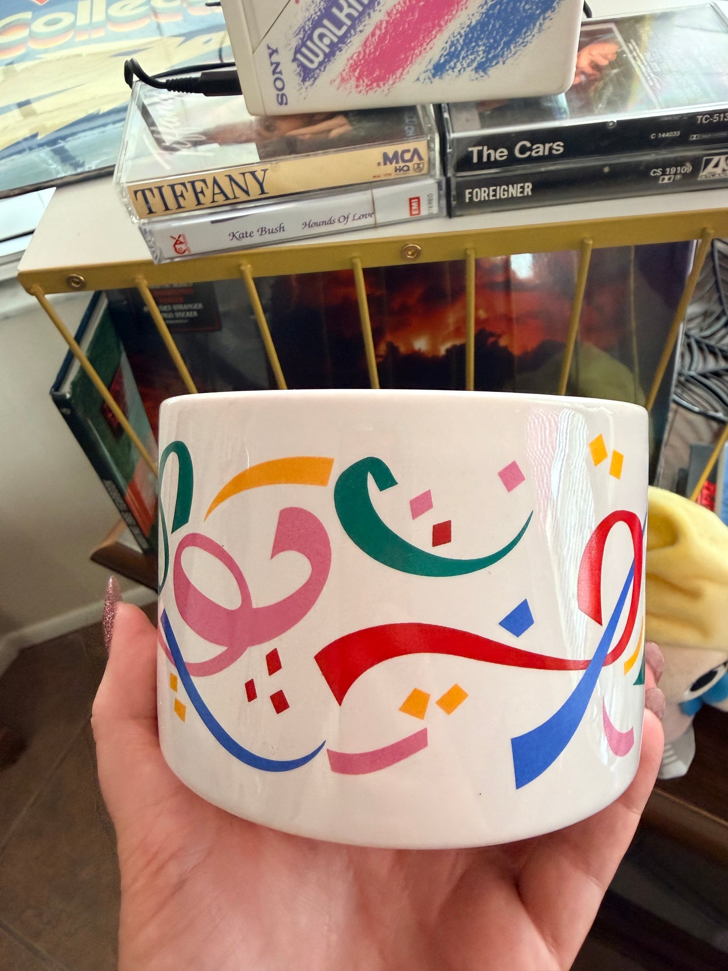 90’s funfetti print bowl