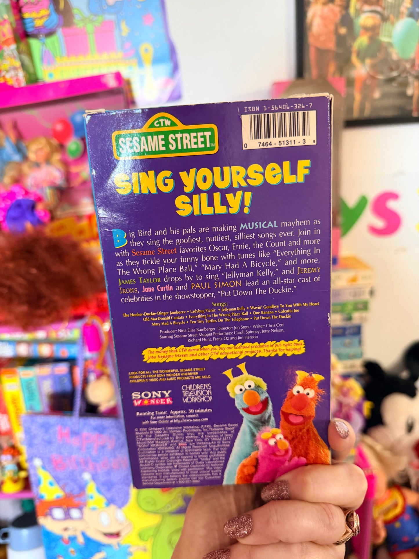 Sing yourself silly vhs