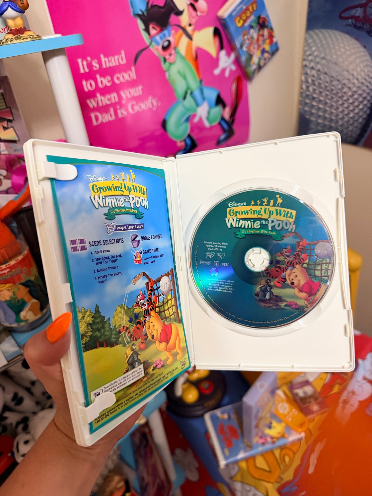 Growing up with Winnie the Pooh dvd