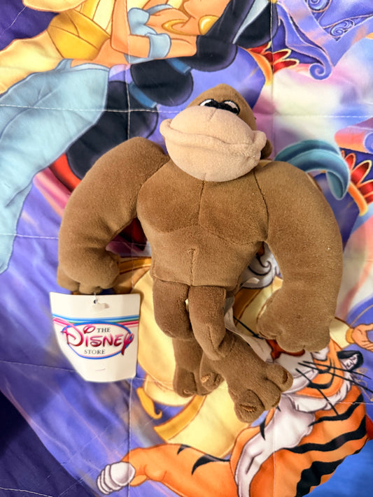 Disney store george of the jungle ape bean bag plush