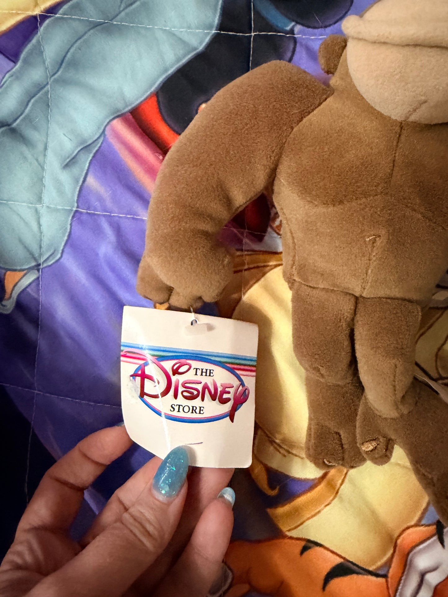 Disney store george of the jungle ape bean bag plush