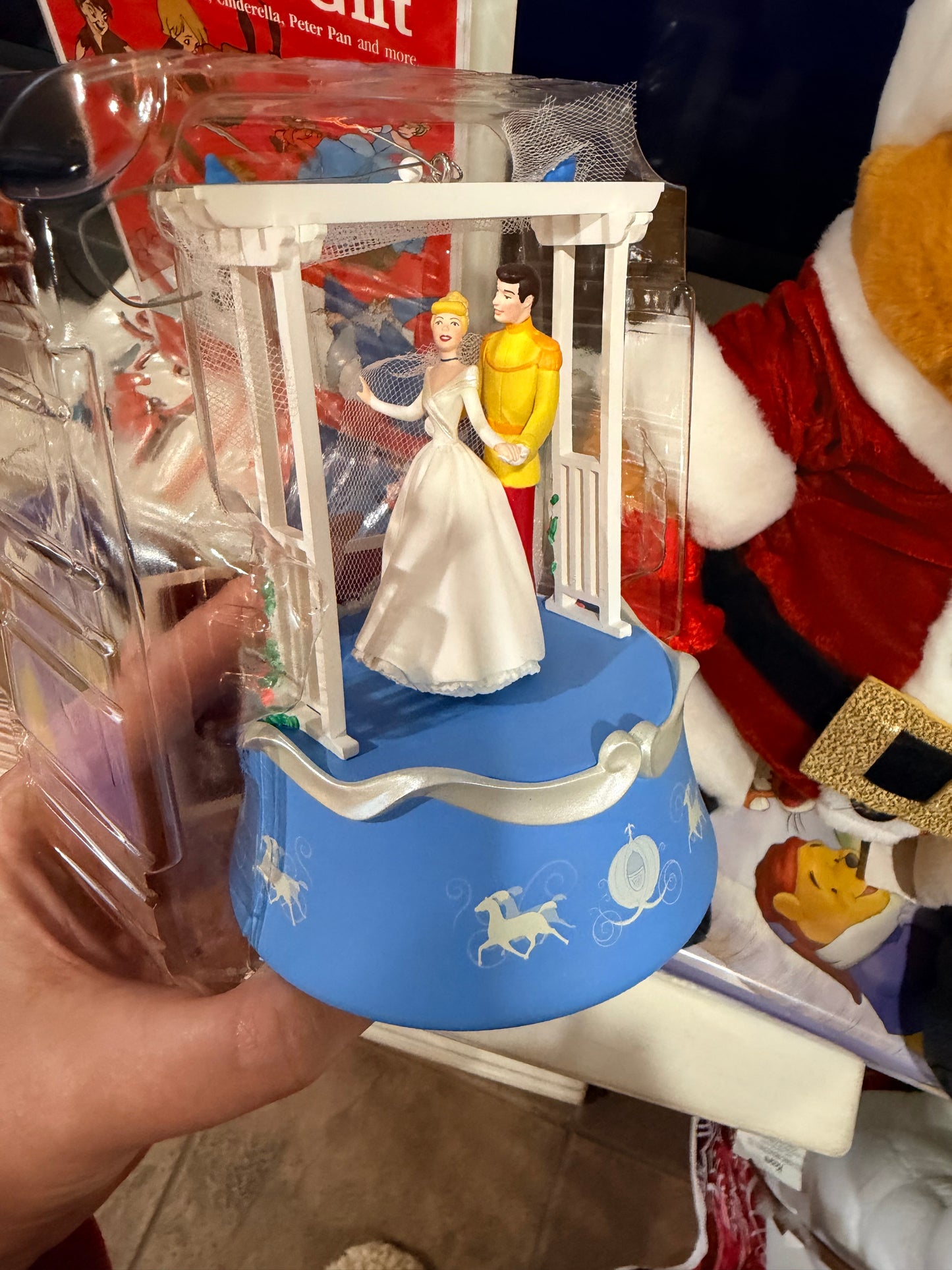 Cinderella Wedding Day Dance Keepsake Ornament