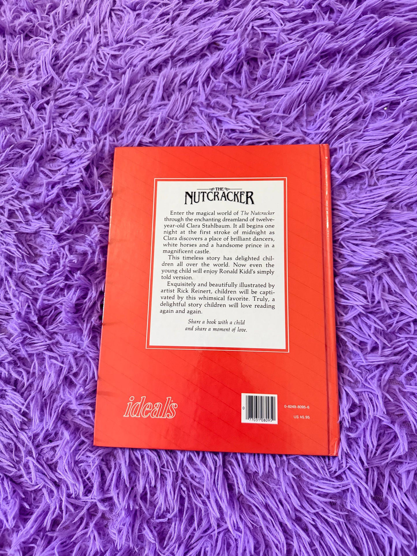 The Nutcracker hardcover book