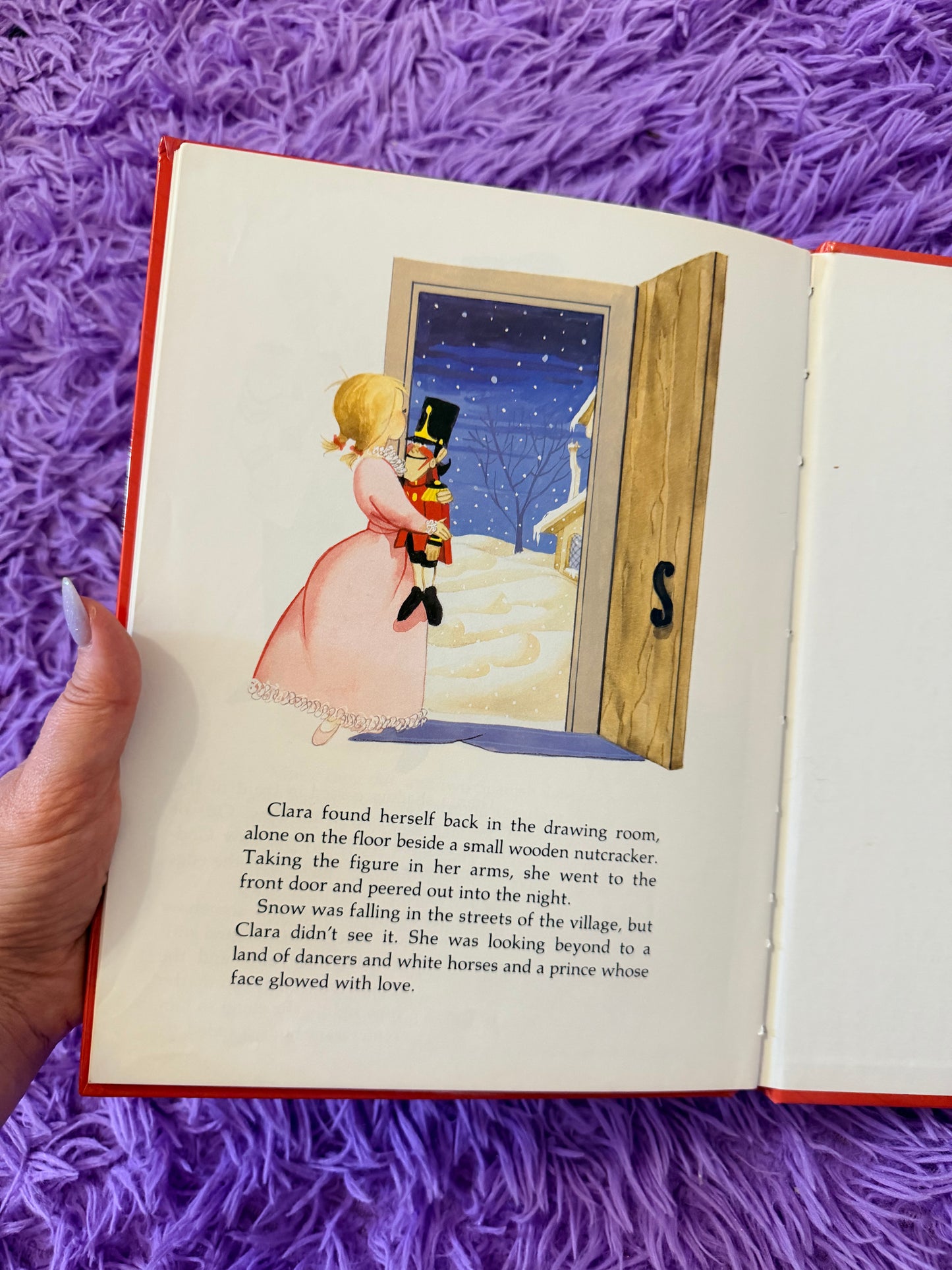 The Nutcracker hardcover book