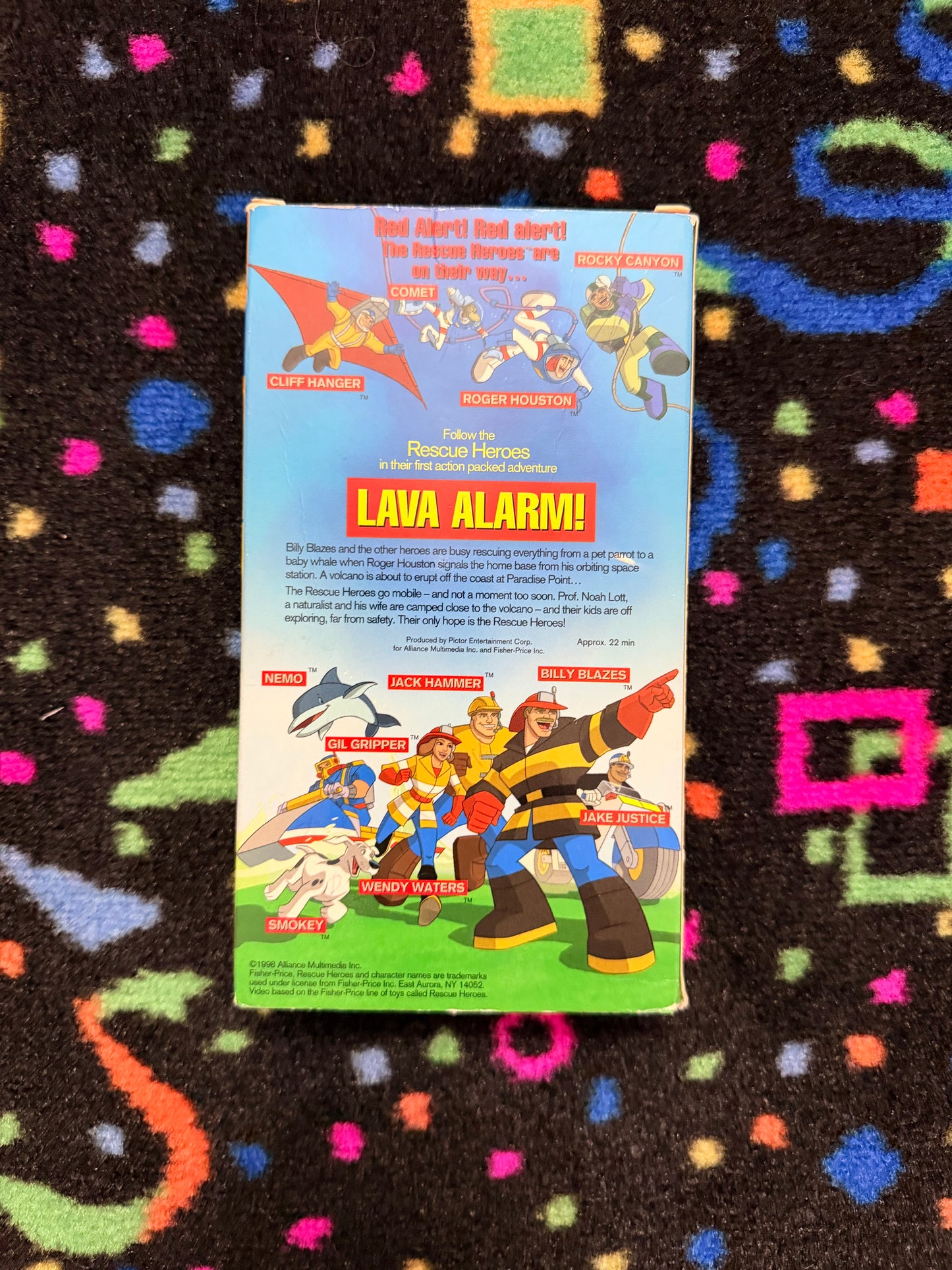 Rescue Heroes vhs