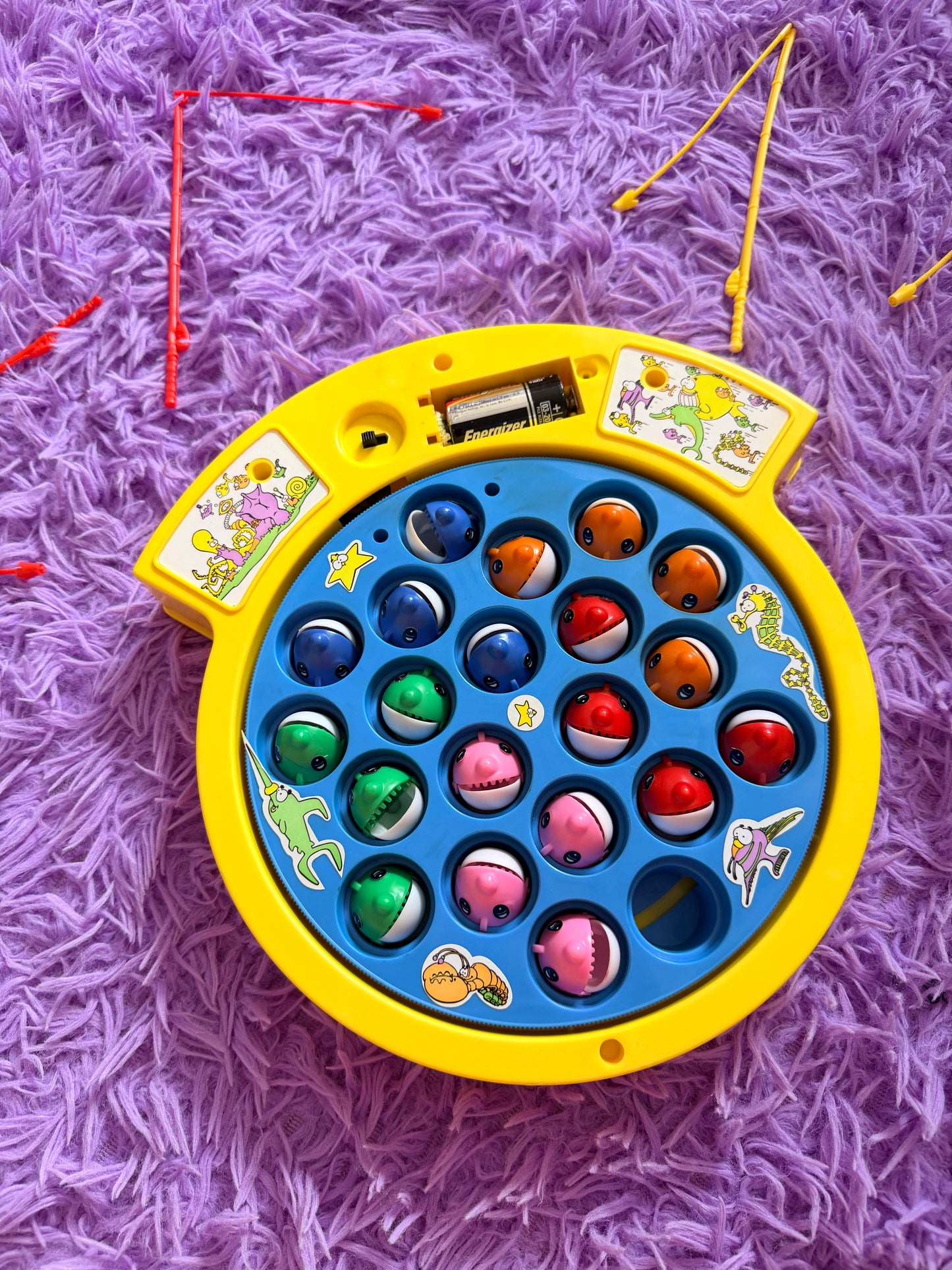 Vintage 1997 lets go fishing game