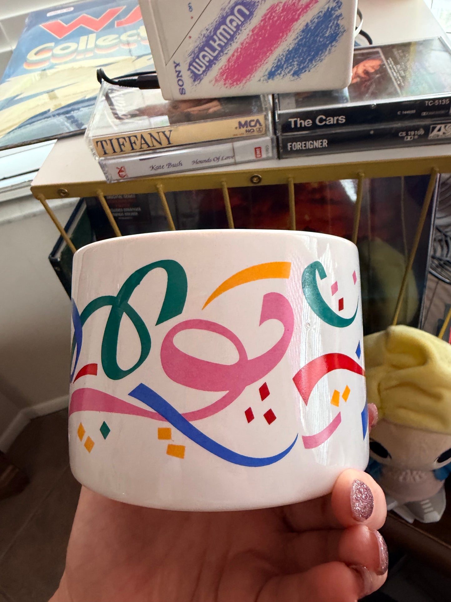 90’s funfetti print bowl