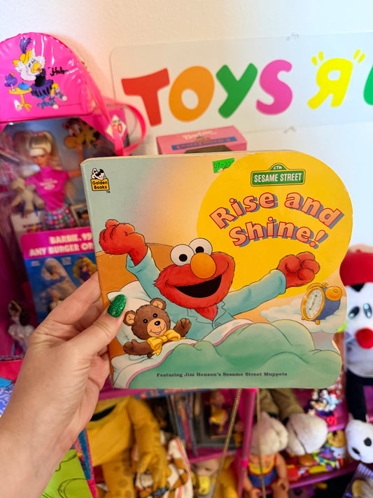 Sesame Street rise and shine book