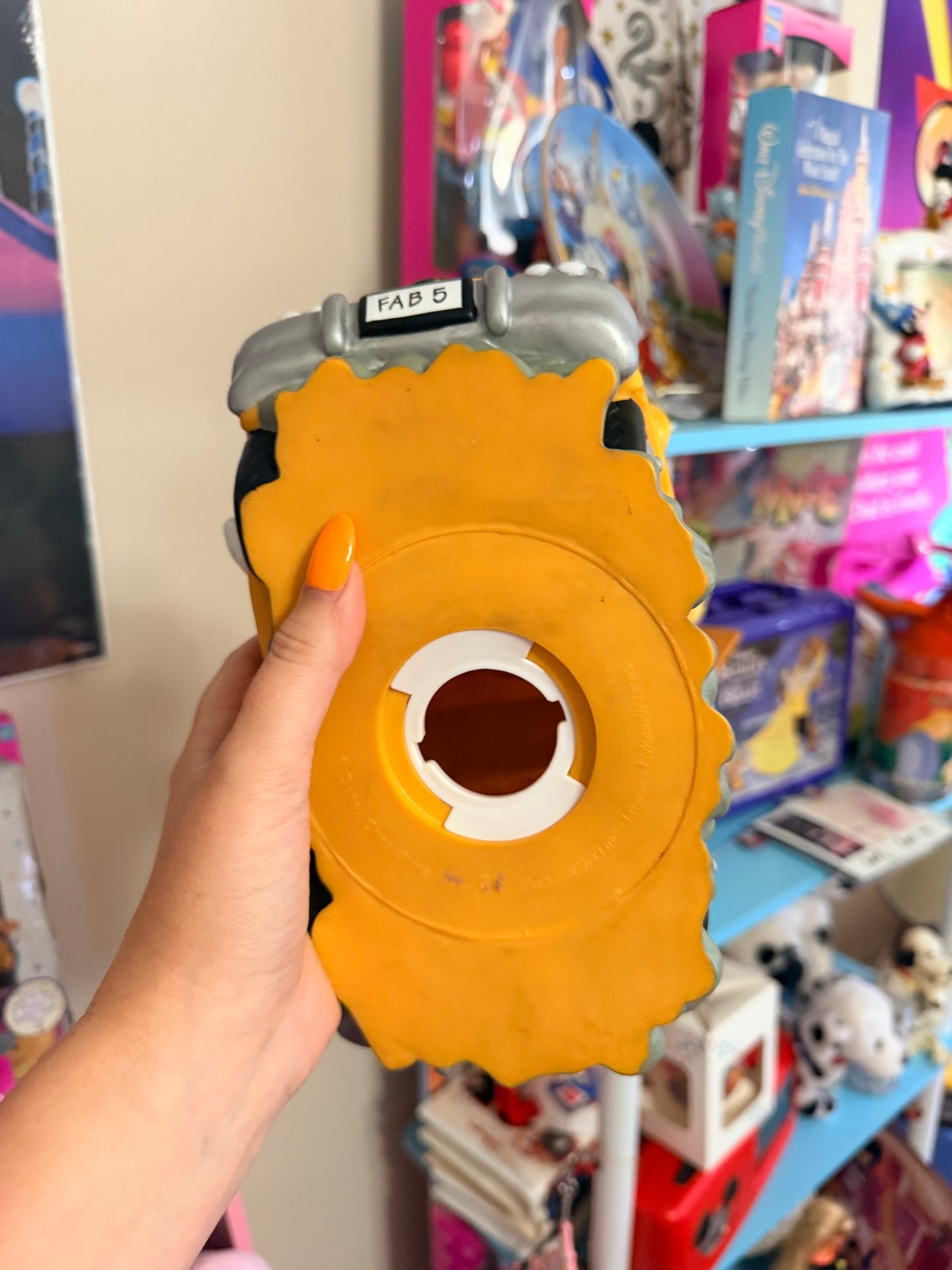 Disney taxi cab coin bank