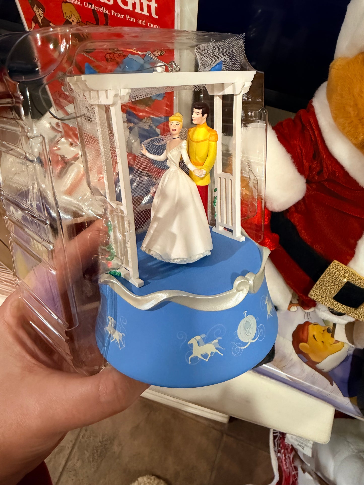 Cinderella Wedding Day Dance Keepsake Ornament