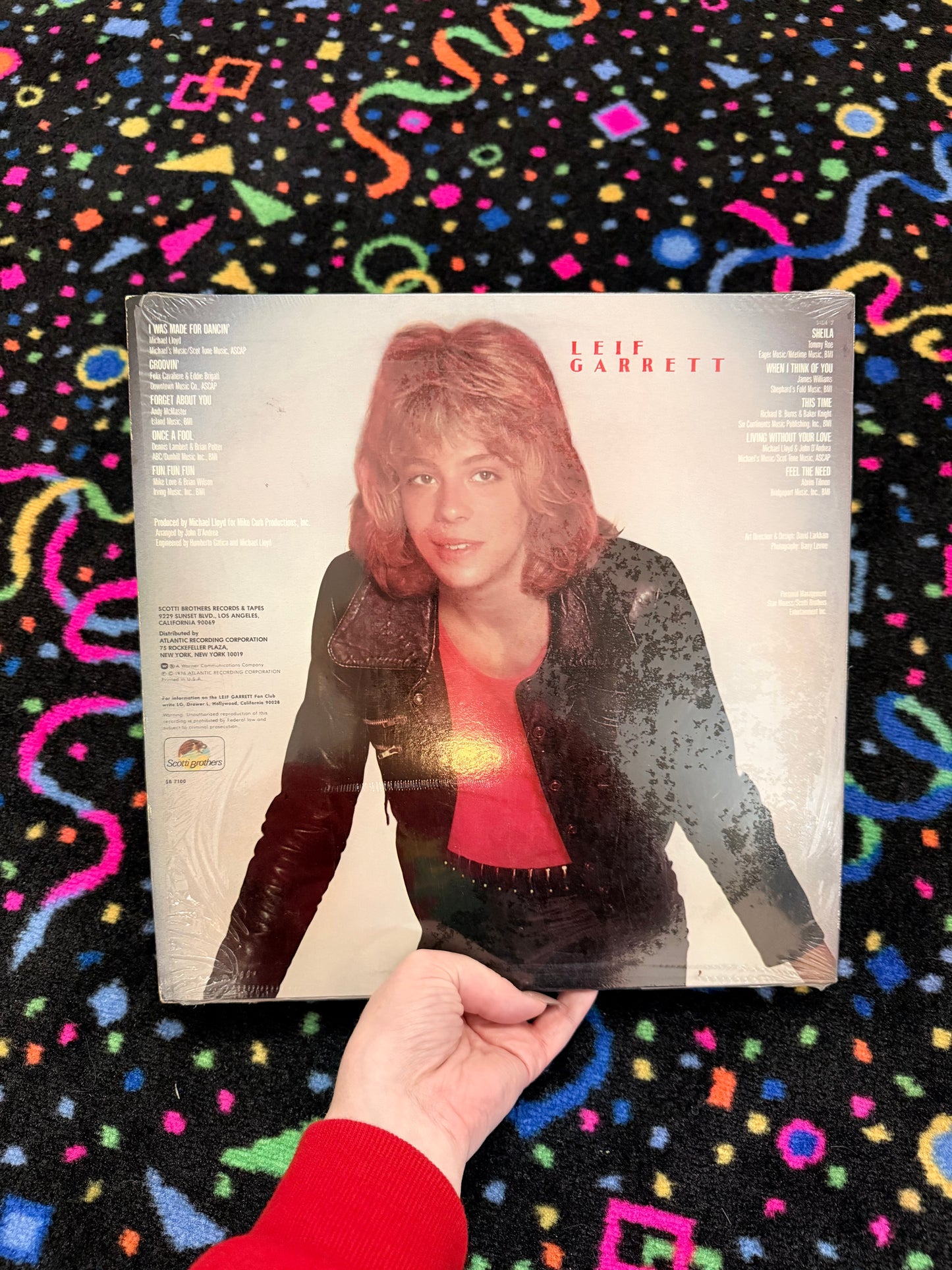 Leif Garrett: Feel the Need vinyl record