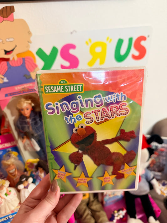Sesame Street Singing with the Stars dvd - sealed