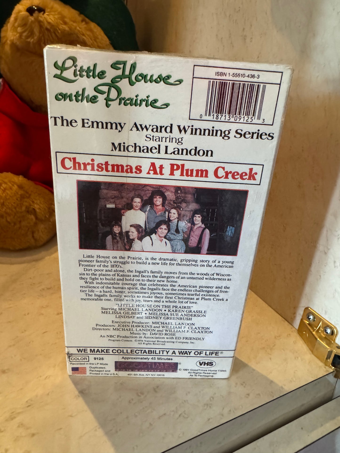 Little House on the Prairie Christmas at Plum Creek vhs