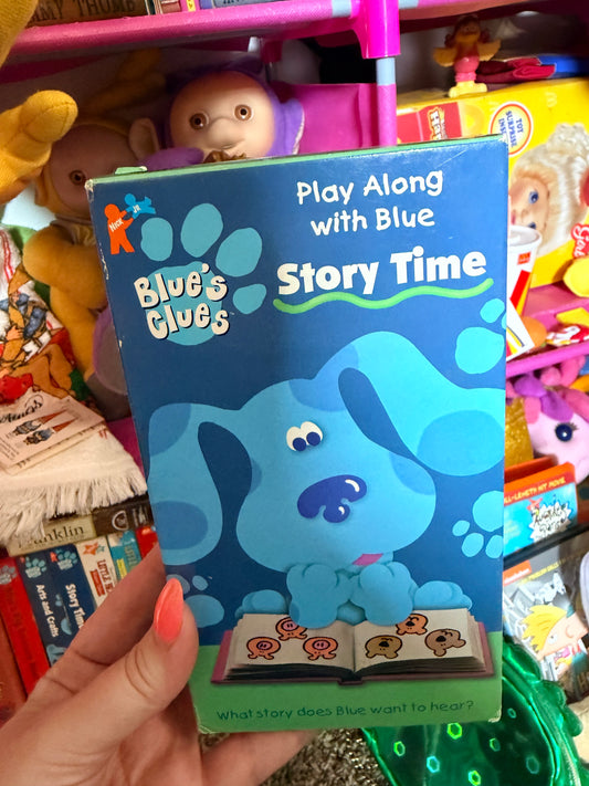 Play along with blue story time vhs
