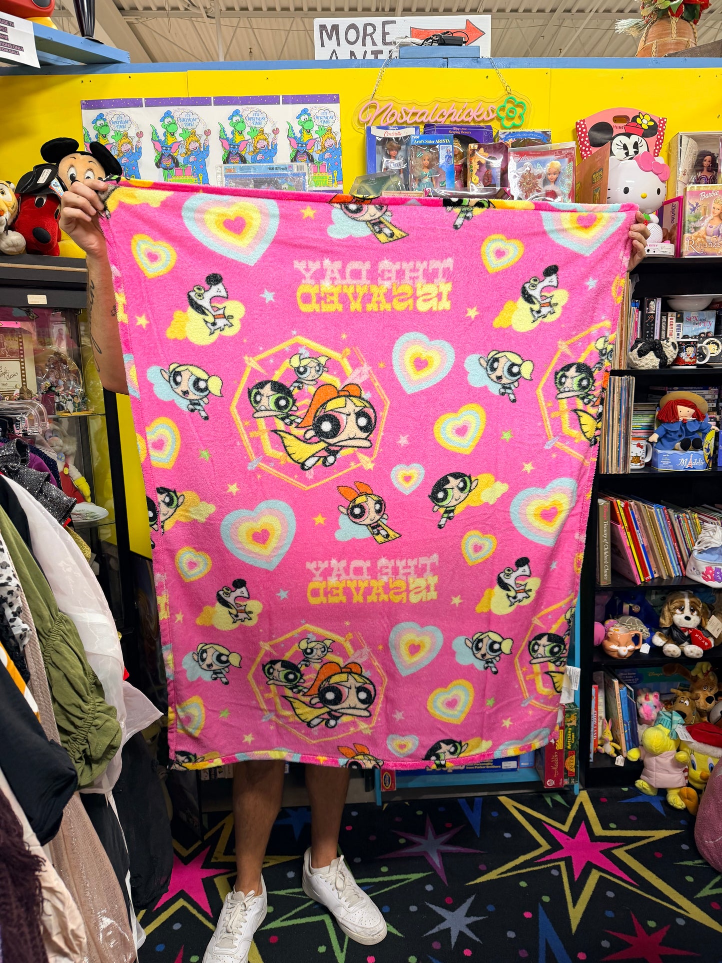 Powerpuff girls blanket