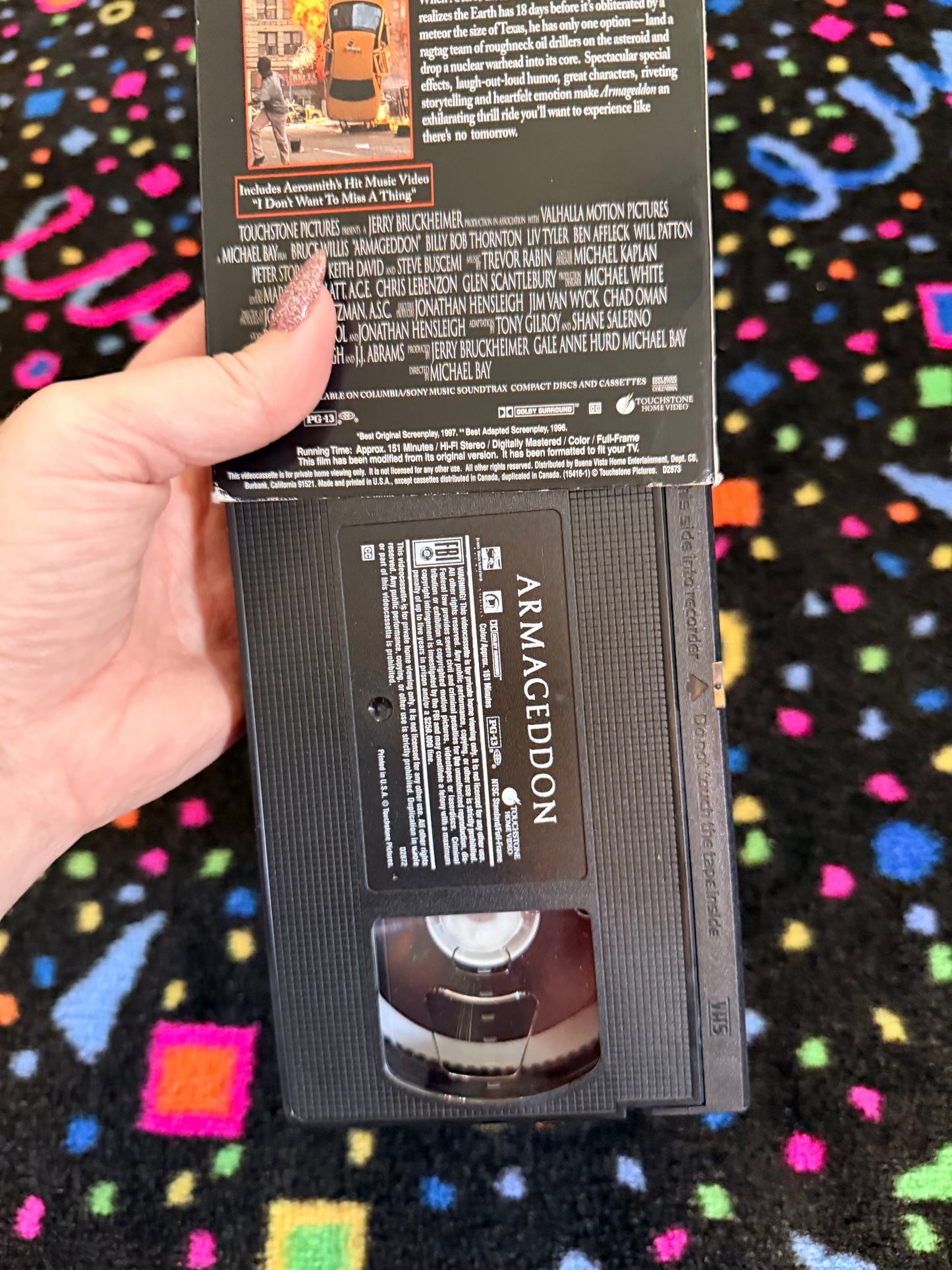 Armageddon vhs