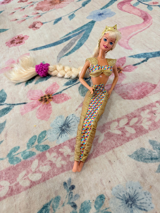 1995 Mattel Jewel Hair Barbie braid