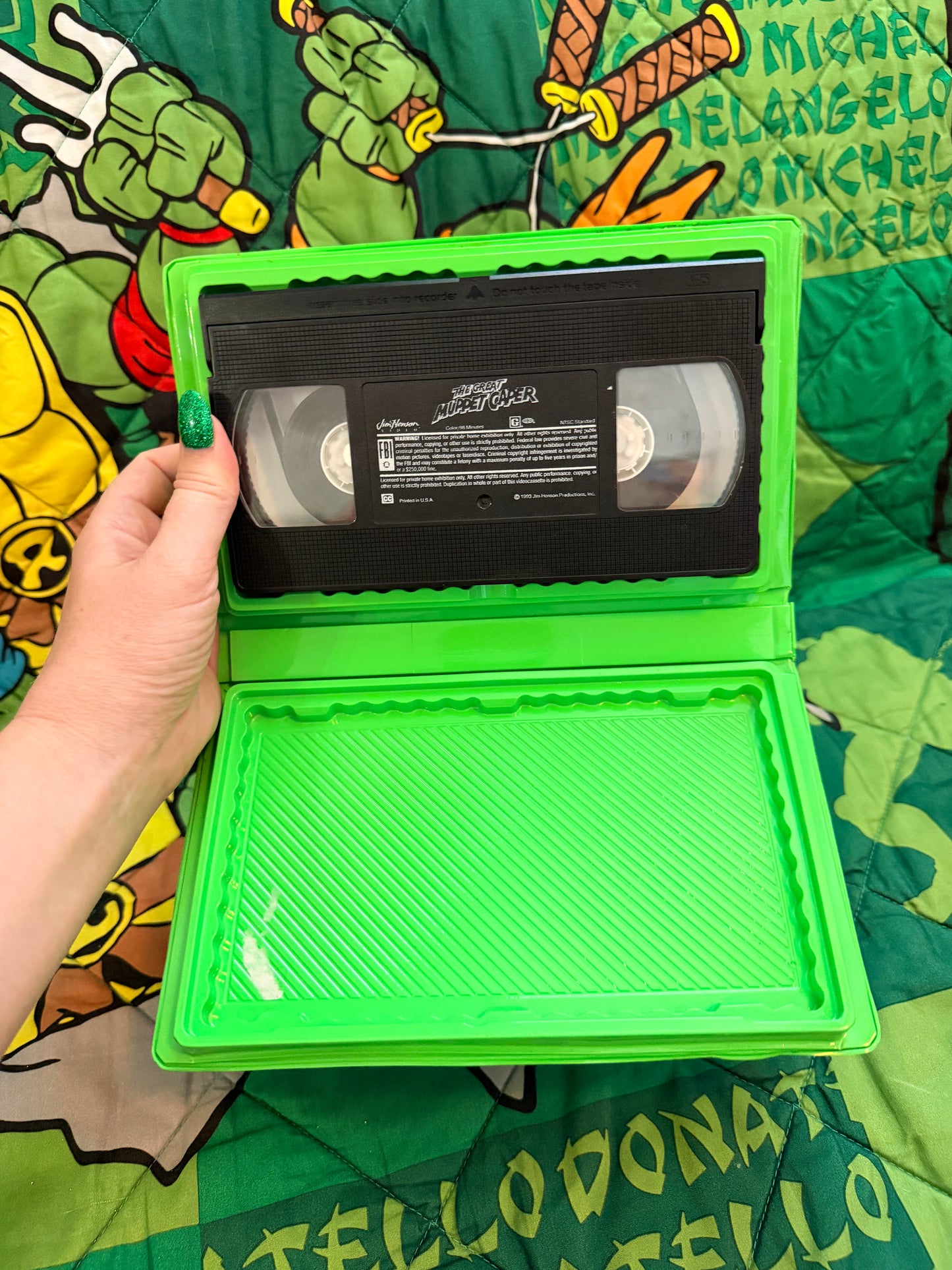 The Great Muppet Caper vhs