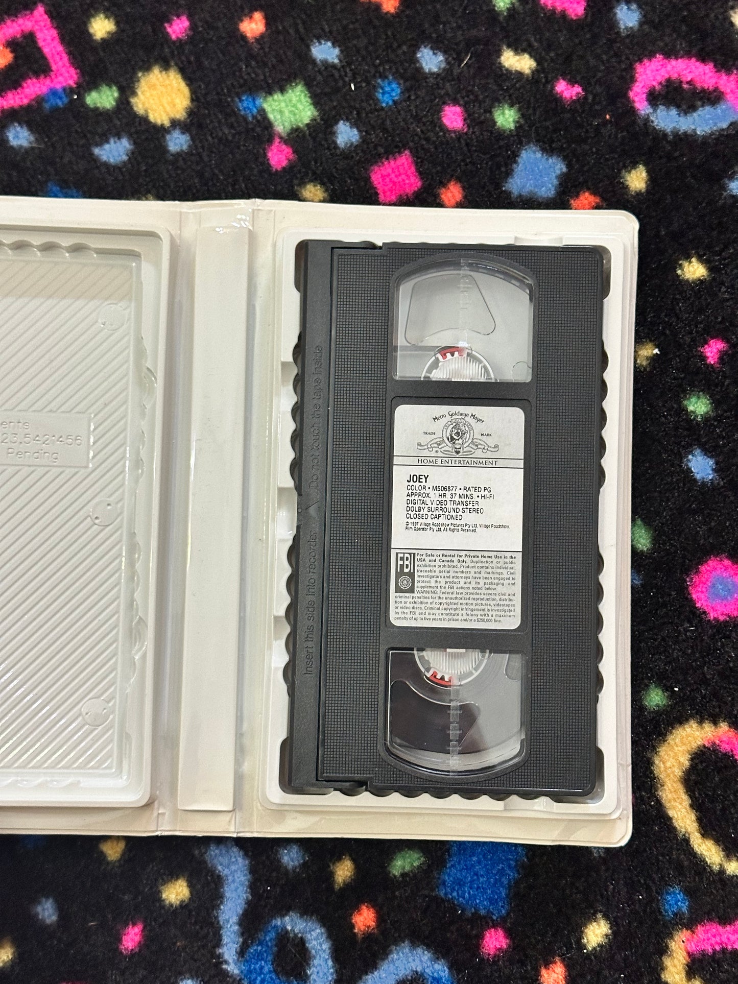 JOEY vhs