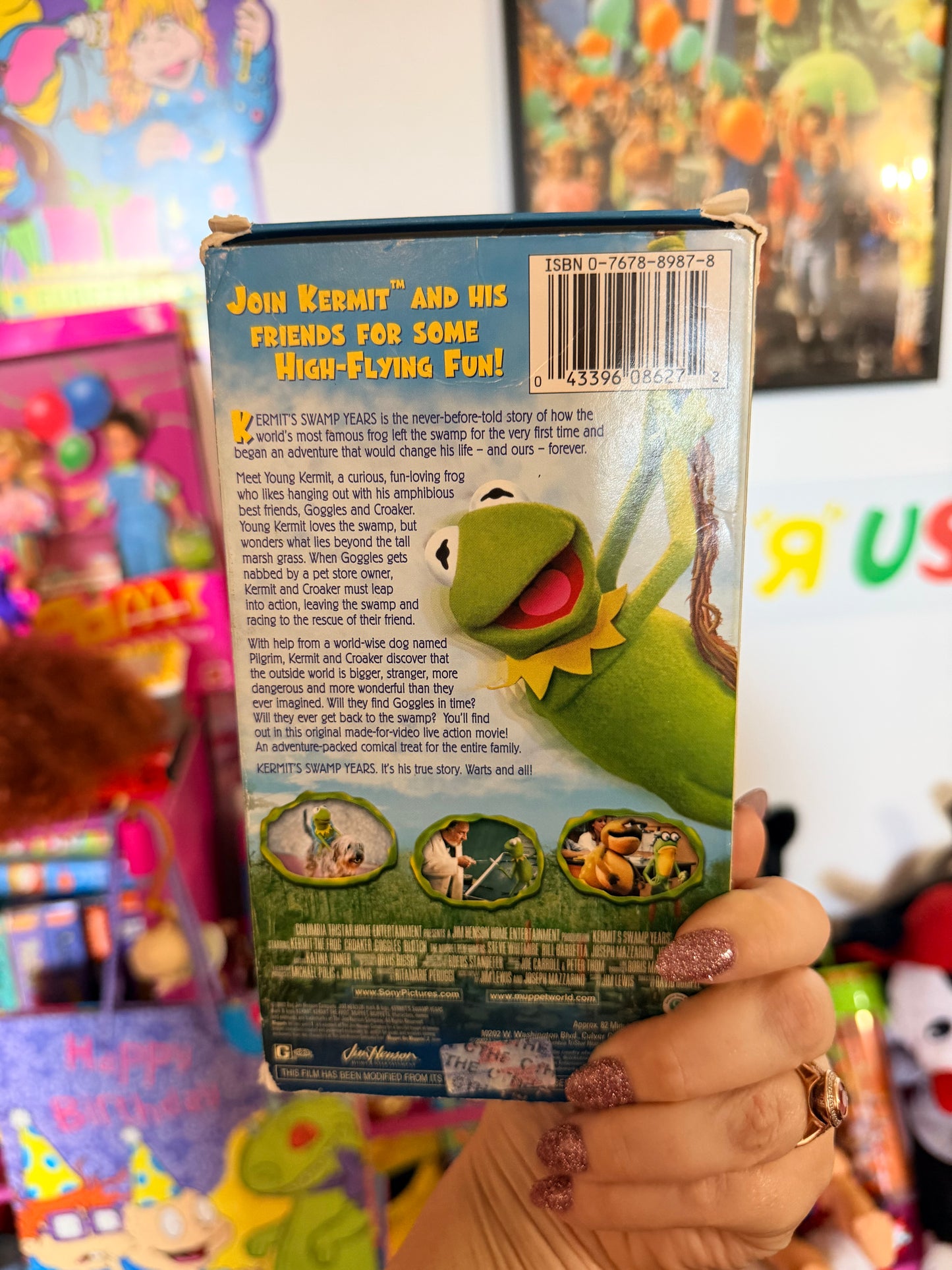 Kermit’s swamp years vhs
