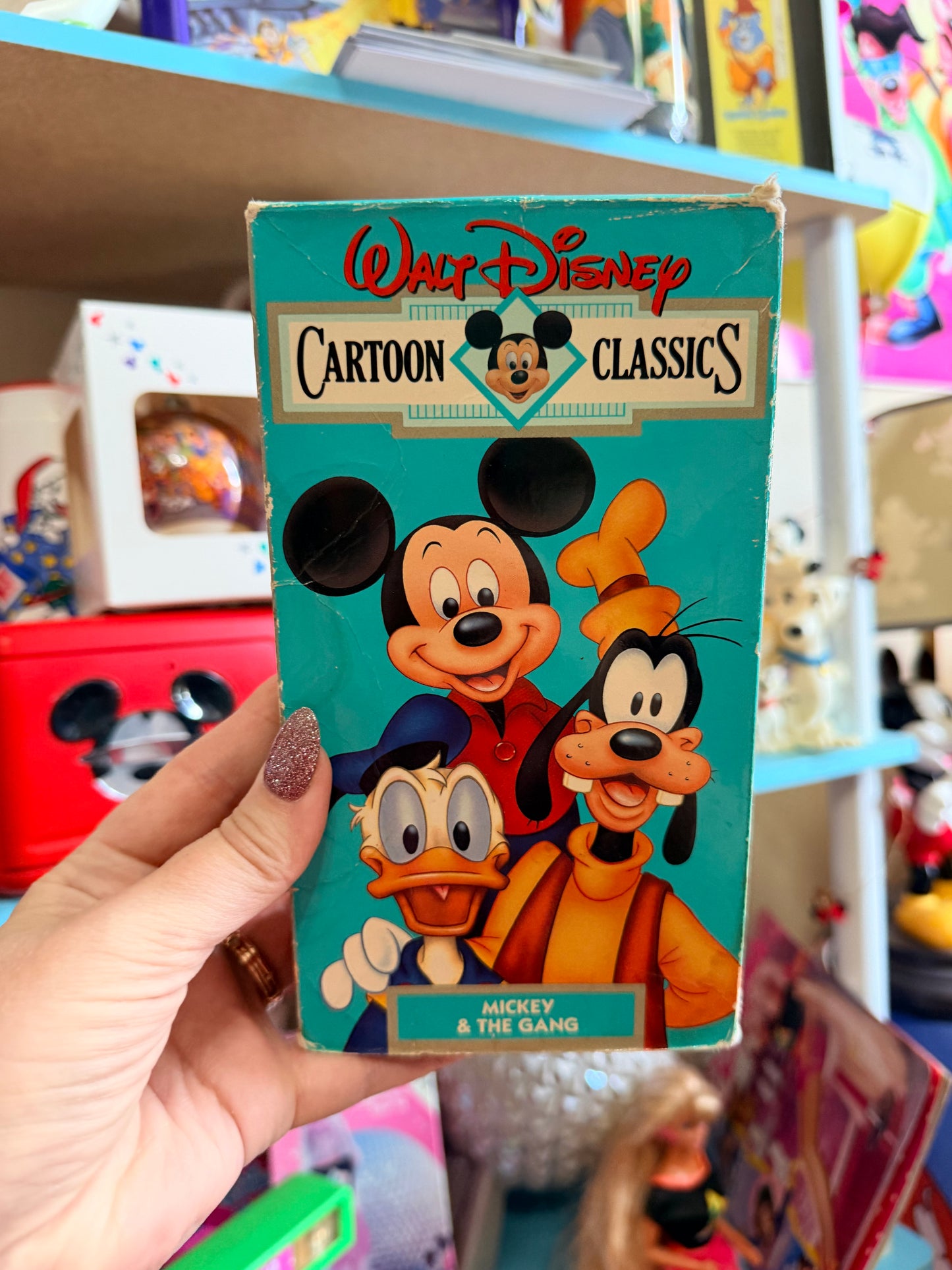 Cartoon classics Mickey & the gang vhs