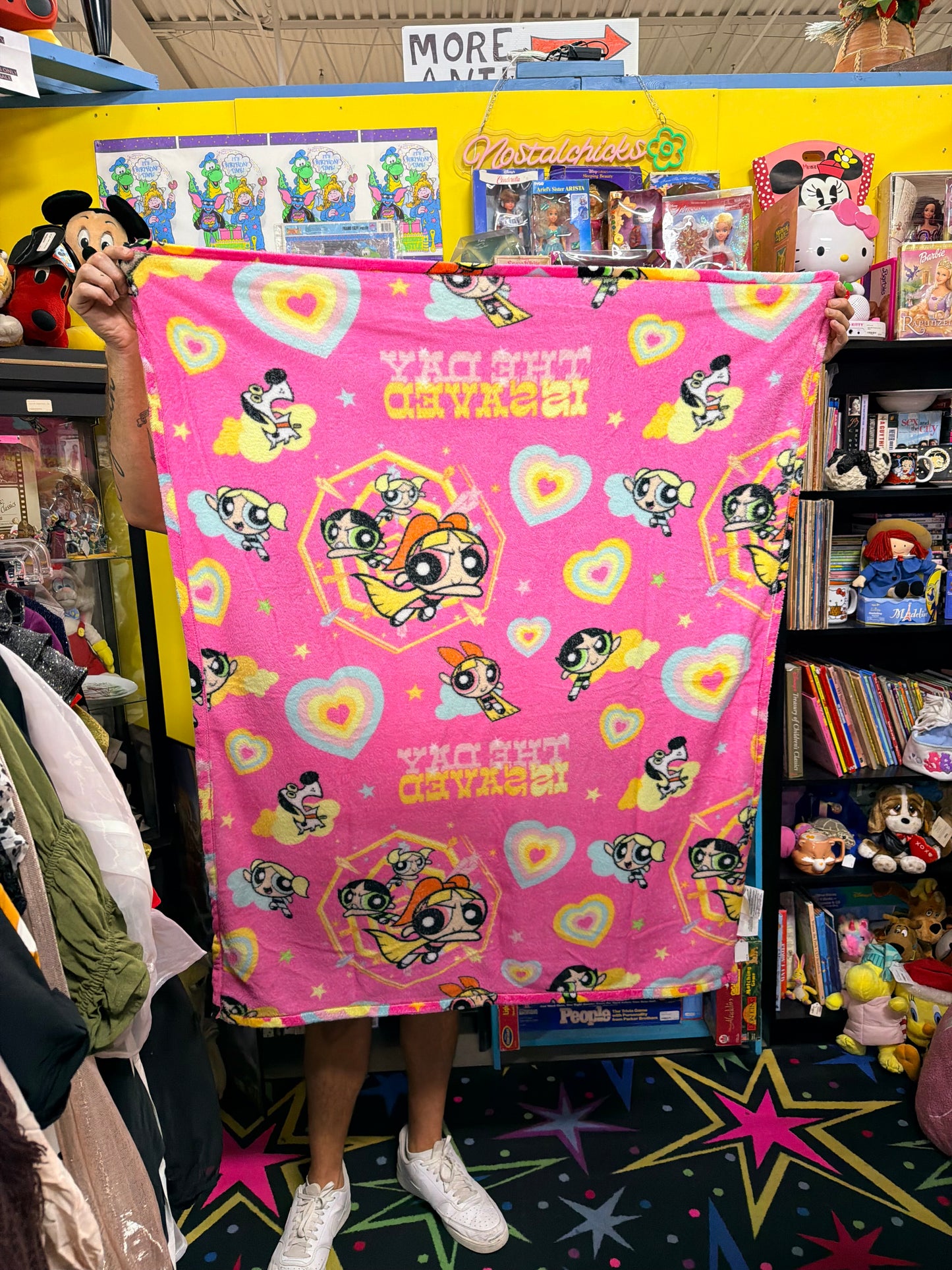 Powerpuff girls blanket