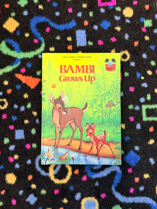 Bambi grows up book