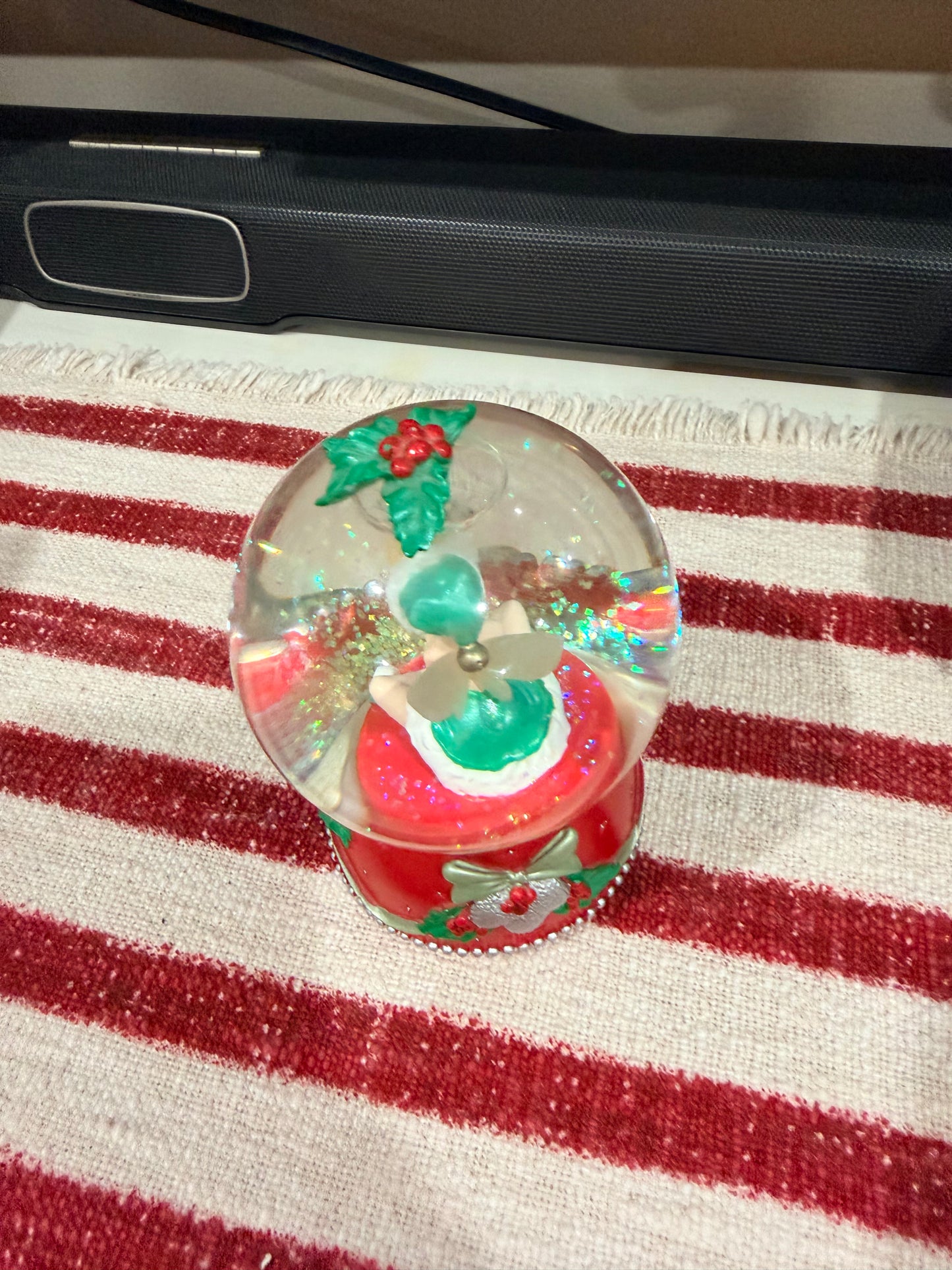 2004 Christmas Tinkerbell snow globe