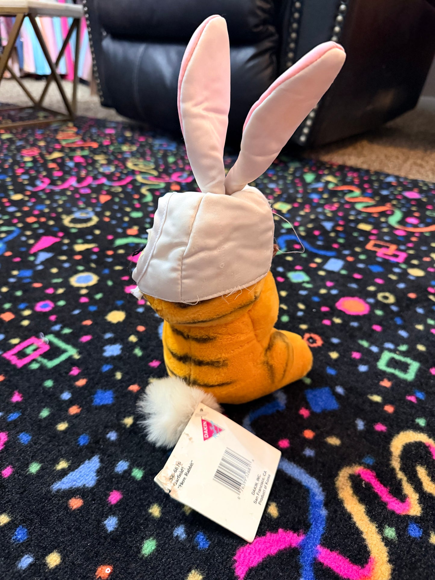 1981 Easter Garfield plush