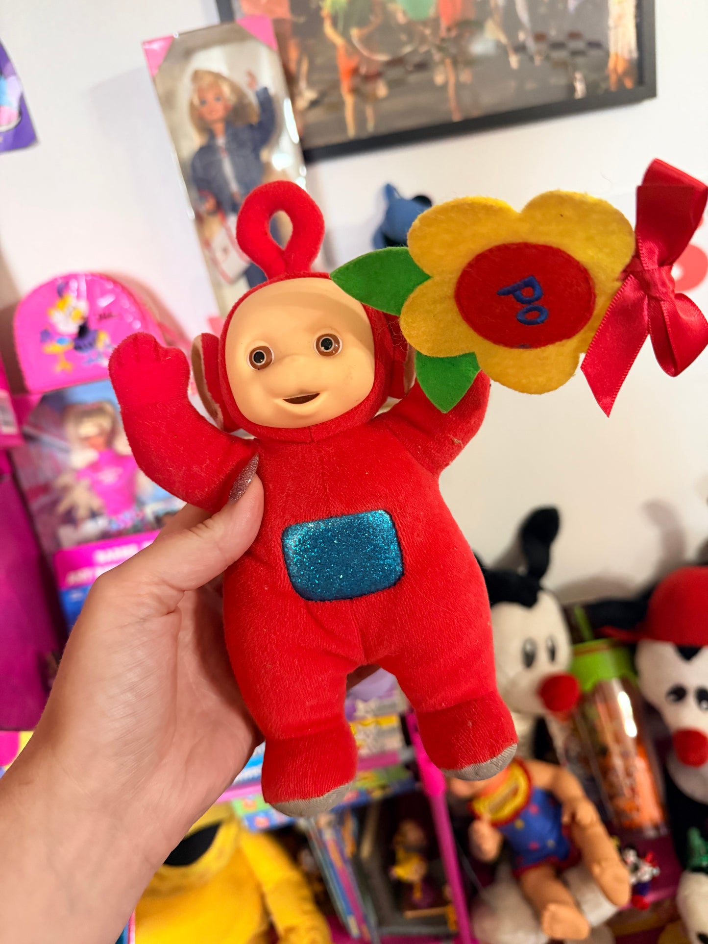 Vintage Eden Teletubbies Po with flower