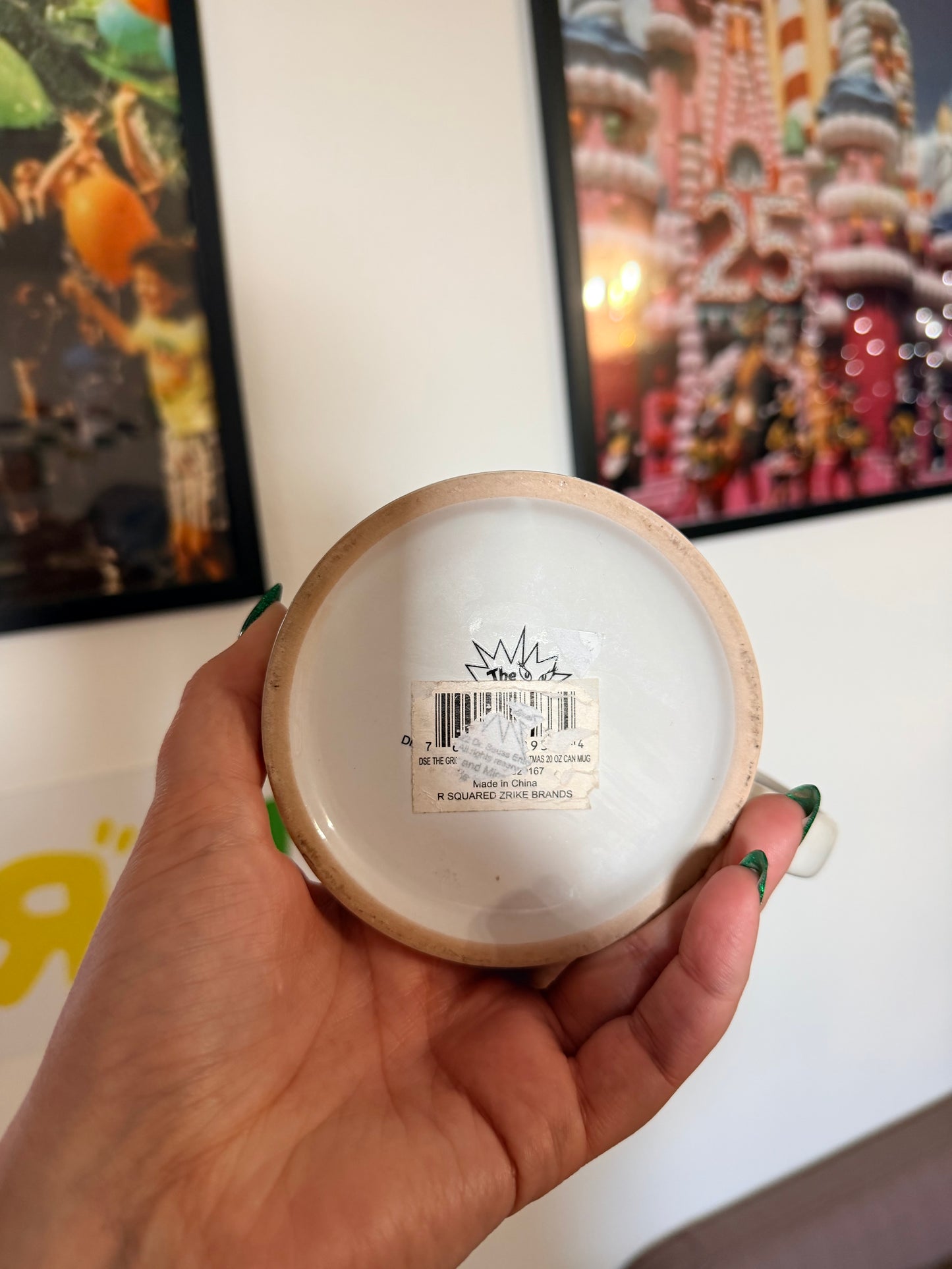 Grinch mug