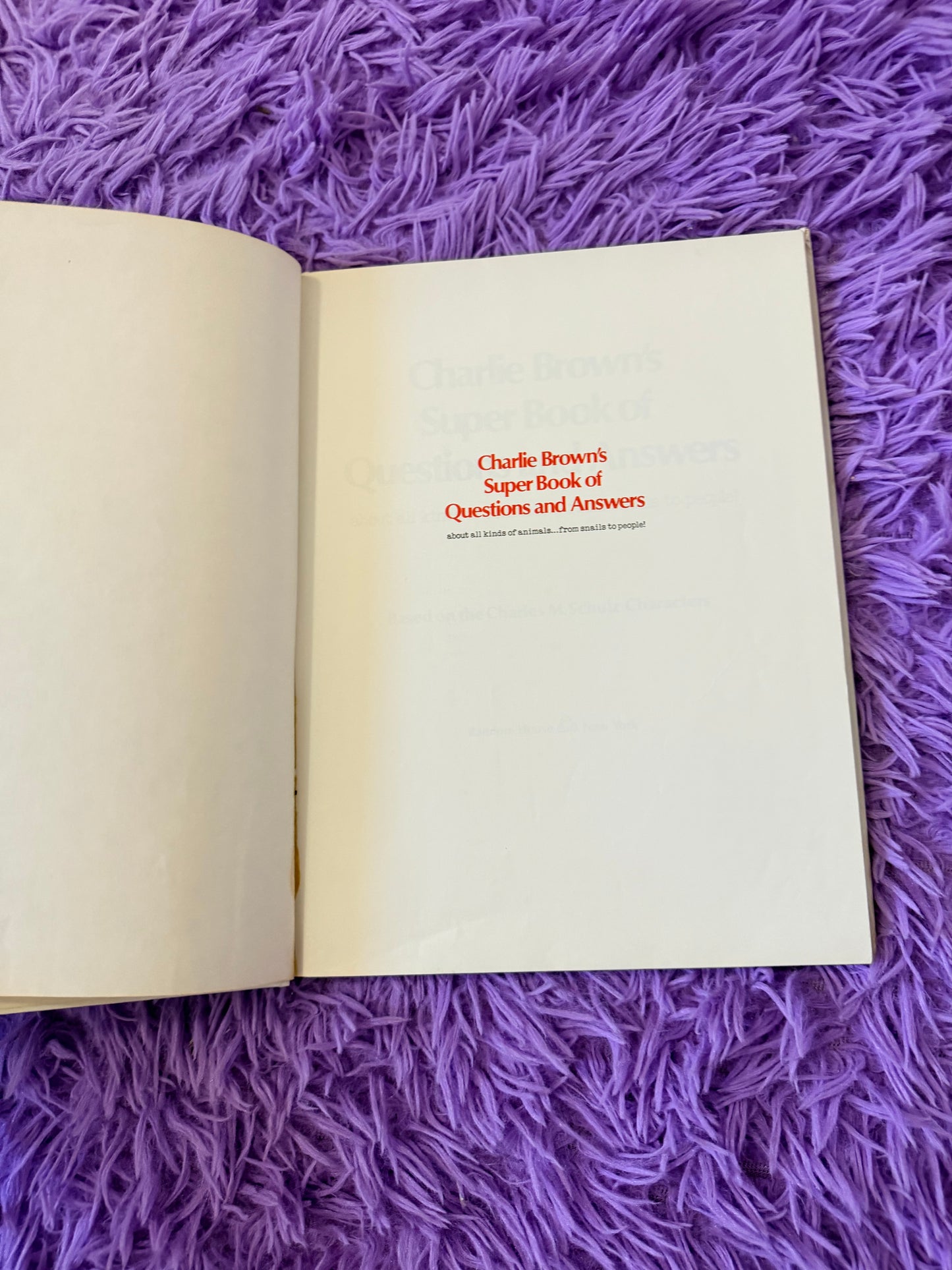 Charlie Browns Super Book of questions and answers