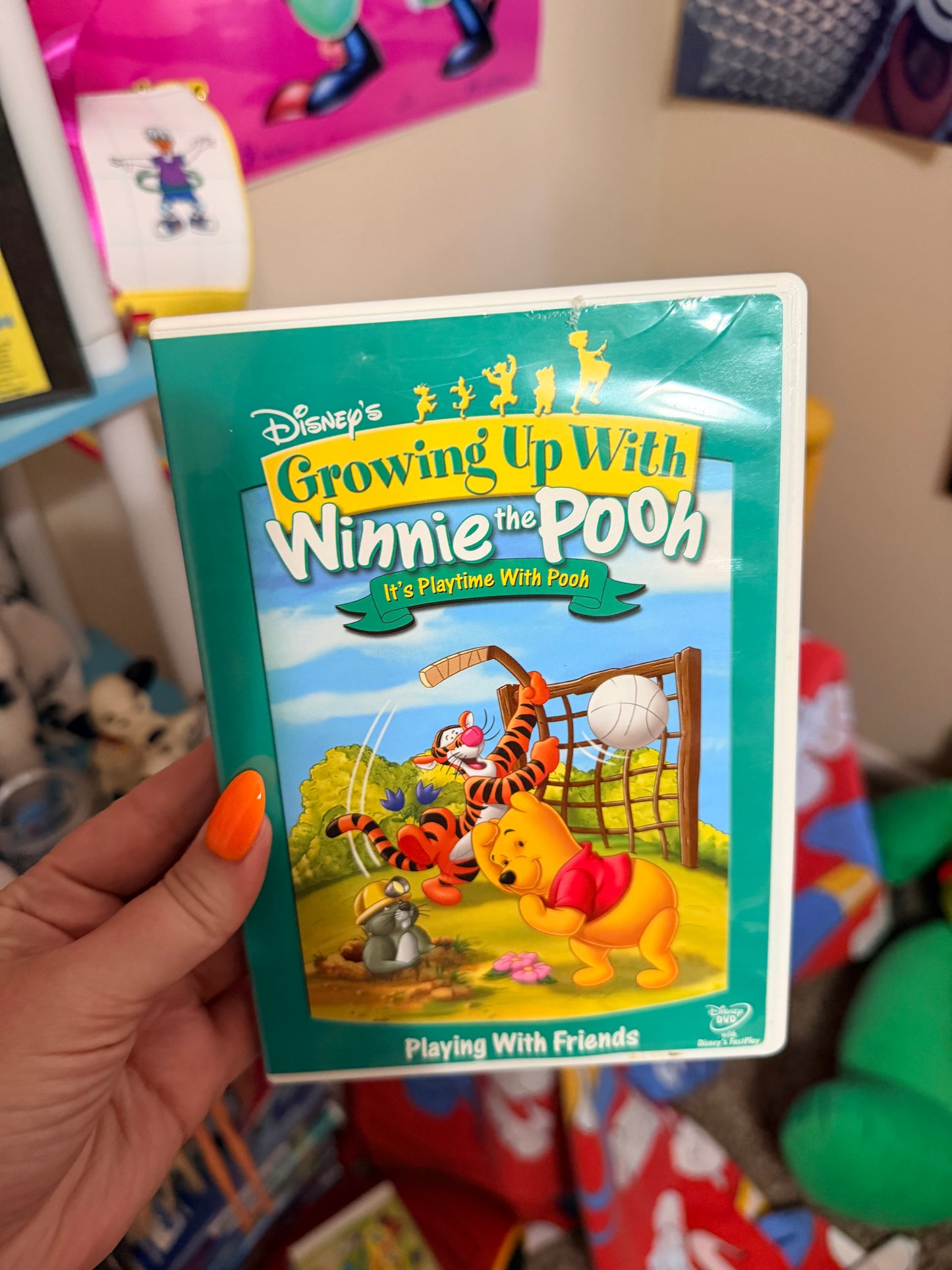 Growing up with Winnie the Pooh dvd