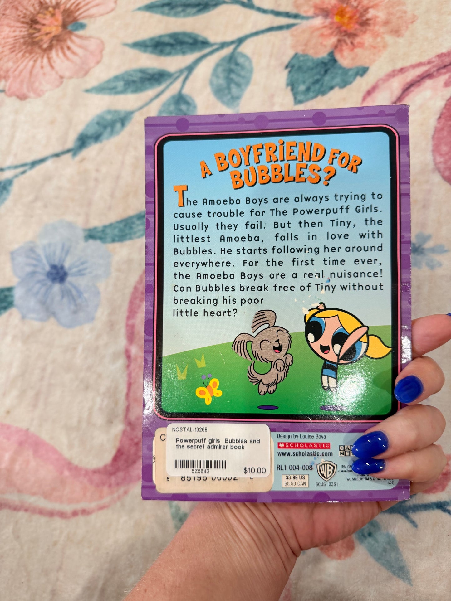 Powerpuff girls 
Bubbles and the secret admirer book