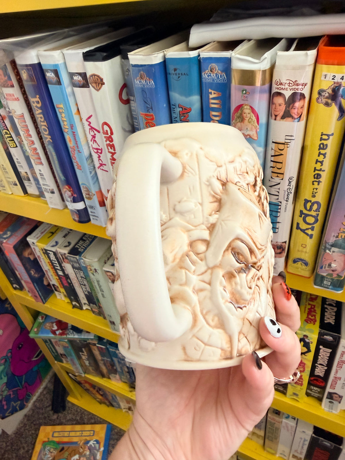 Universal Studios revenge of the Mummy souvenir Stein