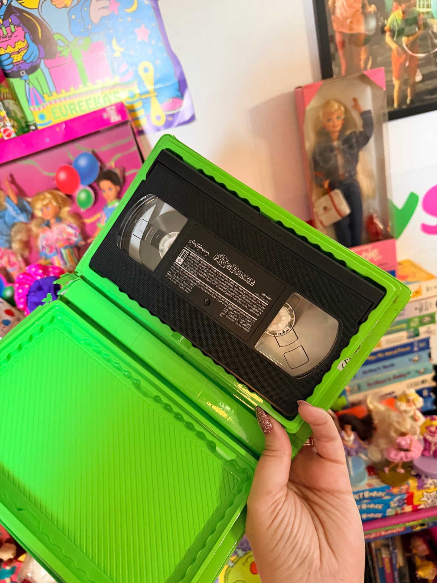 Jim Hensons frog prince vhs