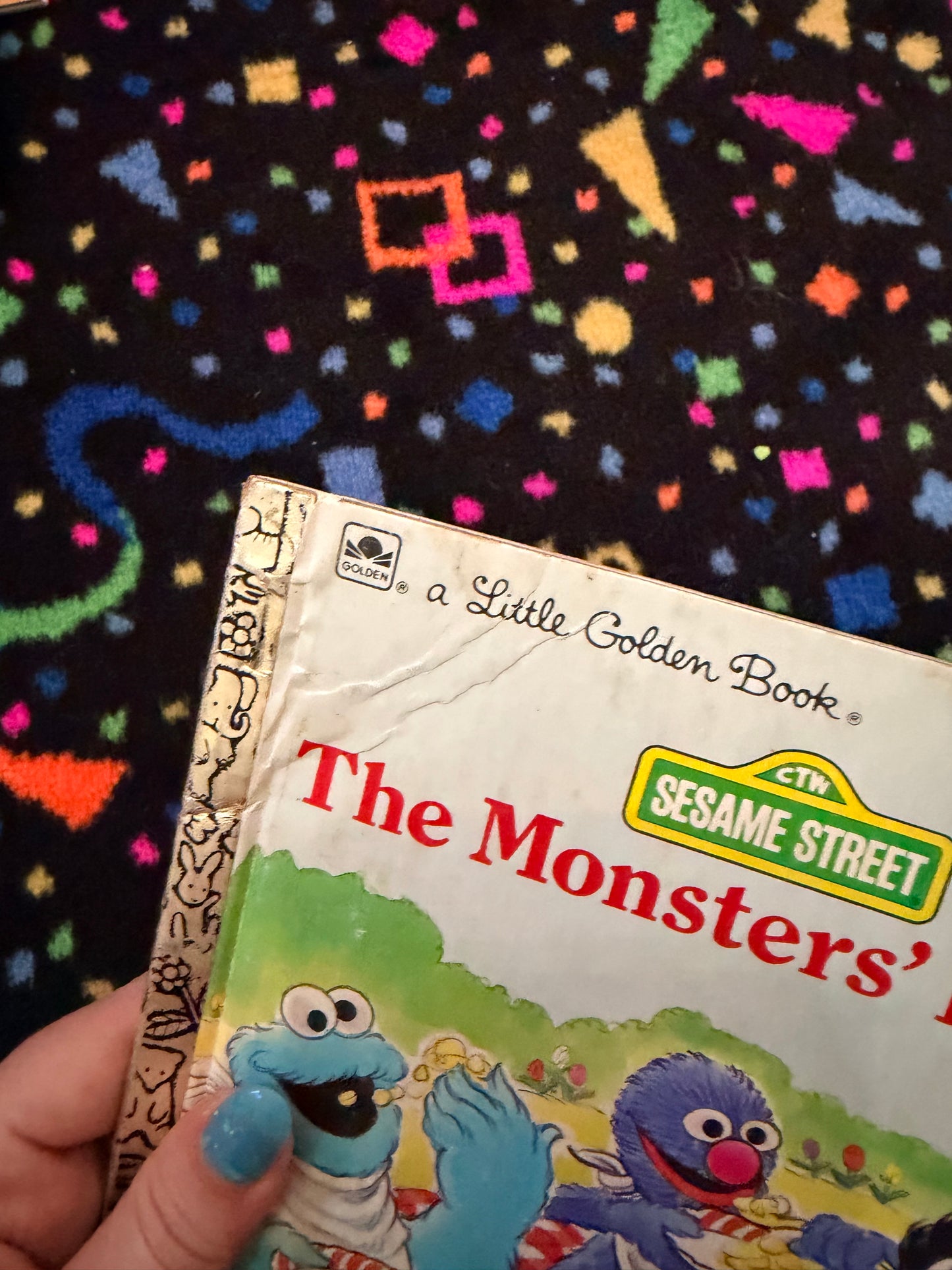 The Monsters Picnic Goldenbook