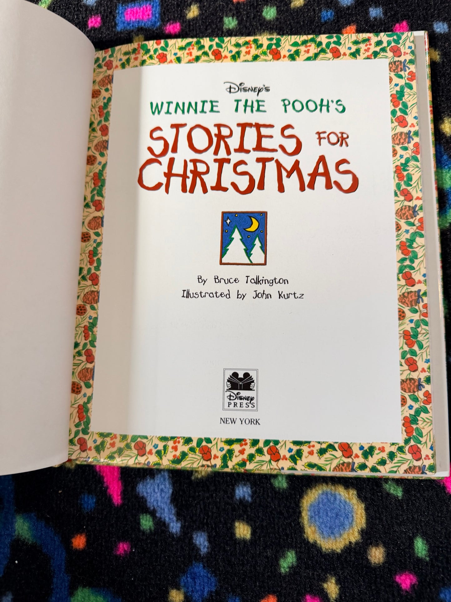 Winnie the Pooh’s Stories for Christmas book